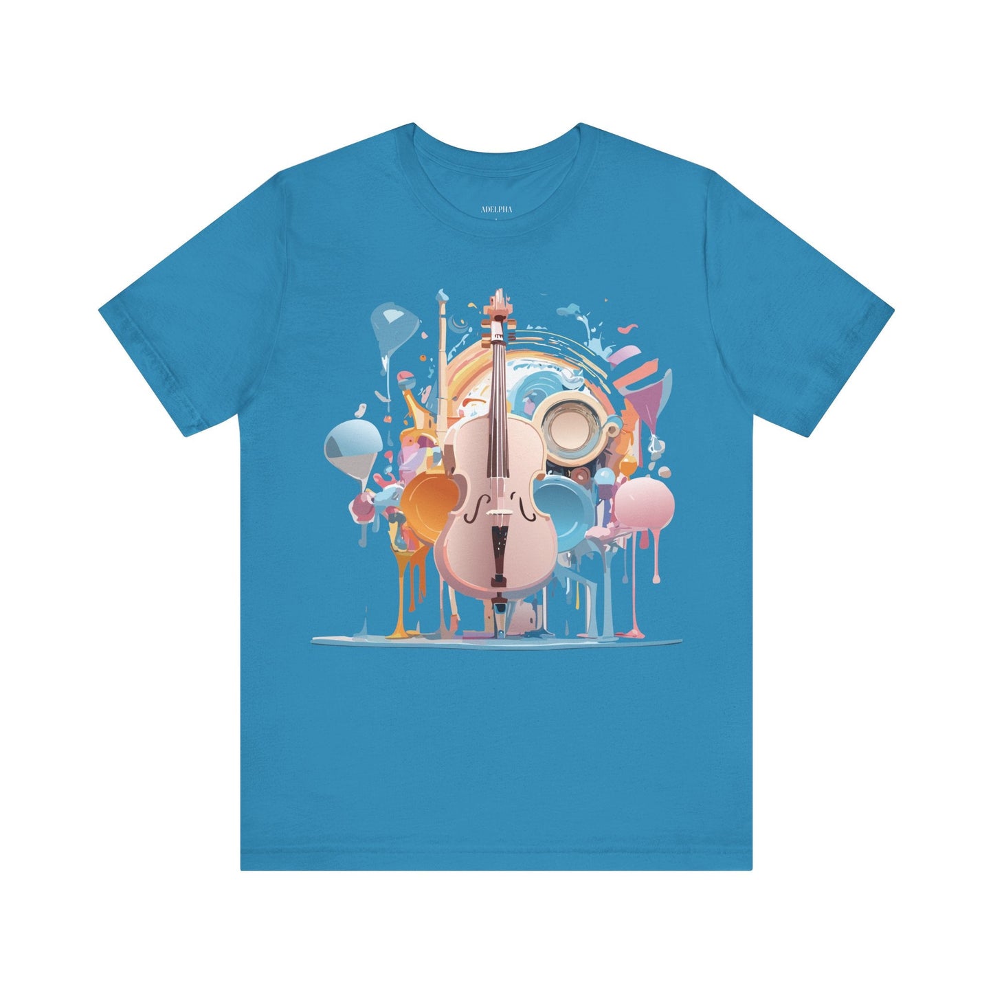 Music Graphic T Shirt Unisex Adelpha Artwork Vintage Inspired Art Design Tee Collection