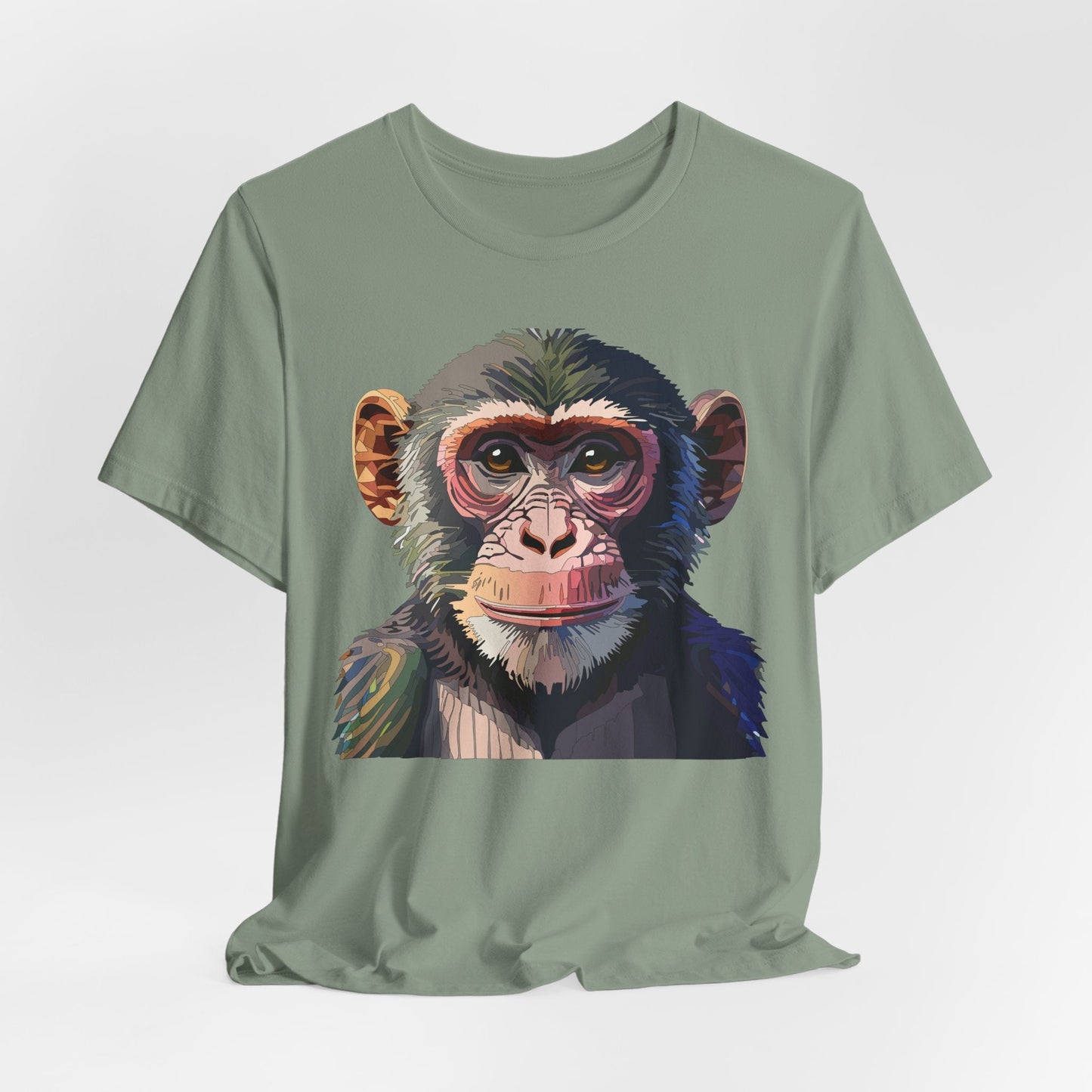 Unisex Animal Shirt Gildan Softstyle Tee With Wild Animals Art Design Premium Comfort