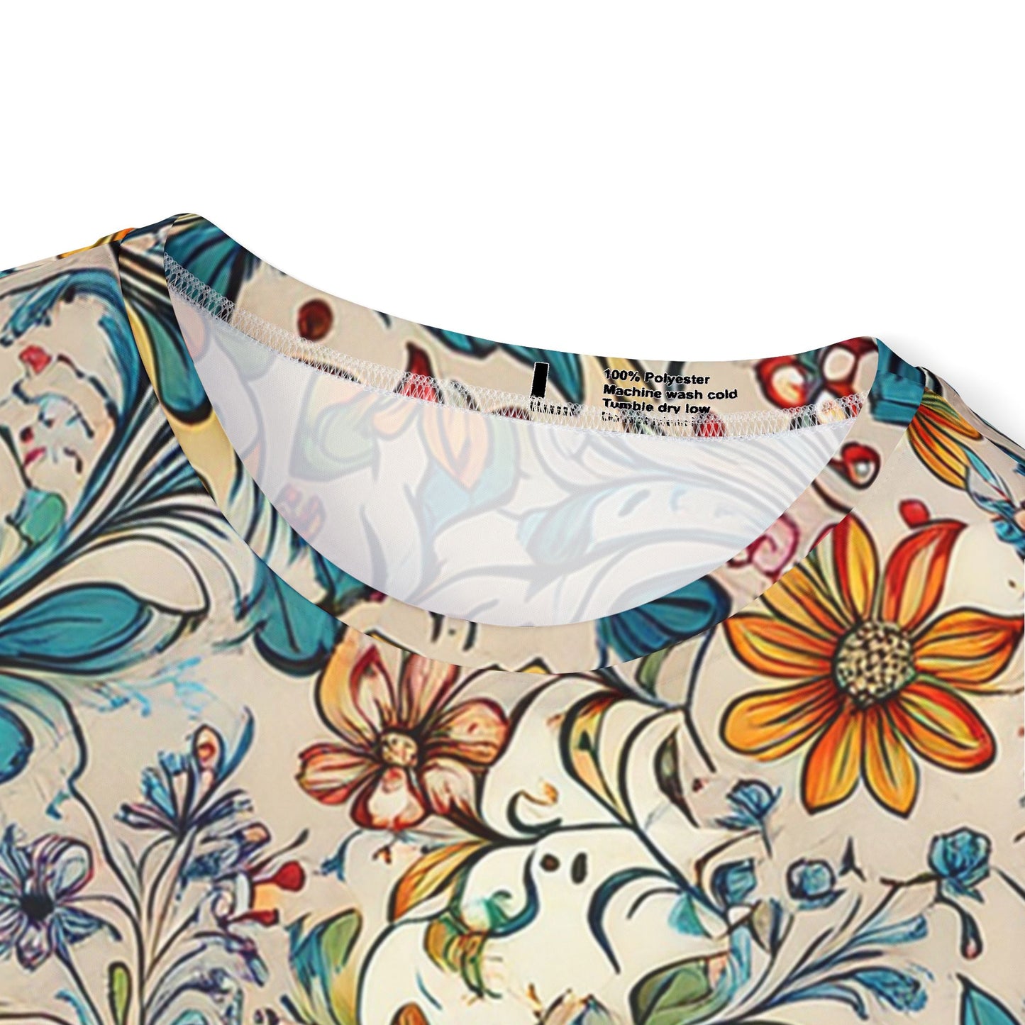 Unisex Floral Shirt, Floral Tee Shirt, Floral T-Shirt, T Shirt with Flowers 24