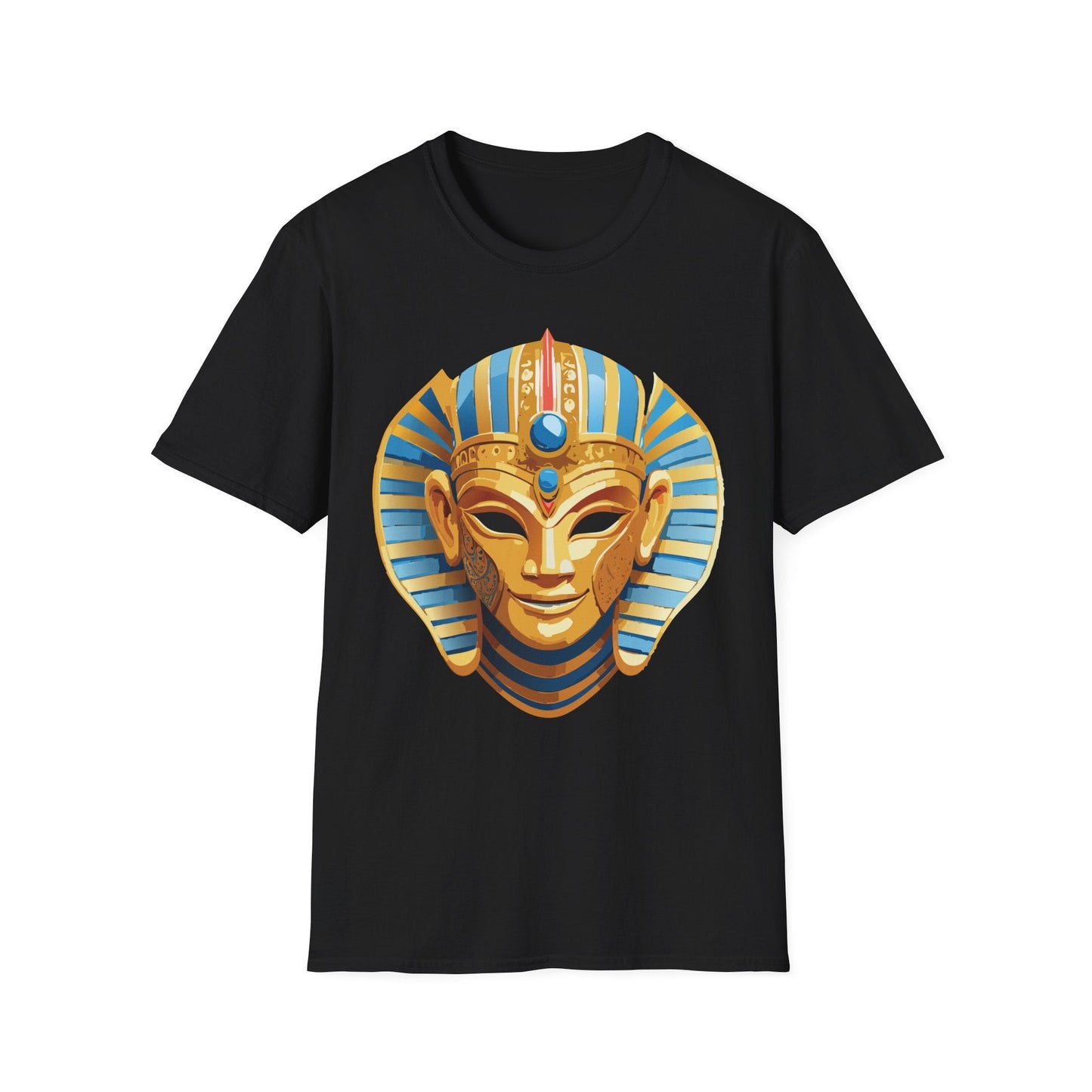 Mask Tee Shirt Unisex Masquerade Tee Softstyle Ring Spun Cotton Comfort For Everyday Wear