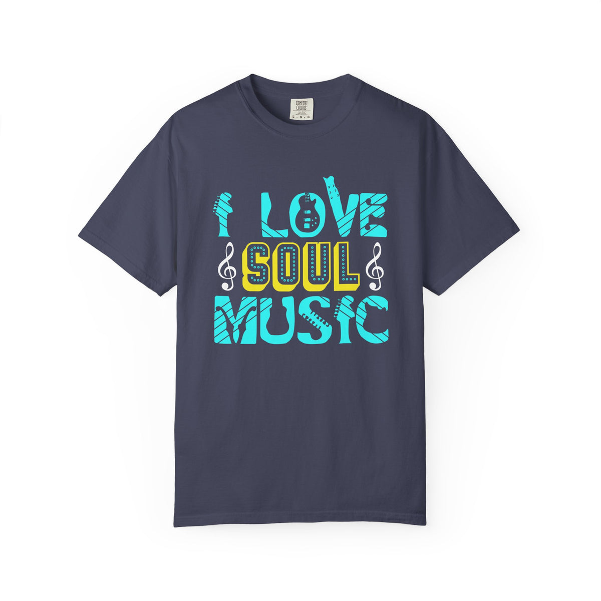 I Love Soul Music T-shirt Soul Music Graphic Unisex Cotton Tee 052