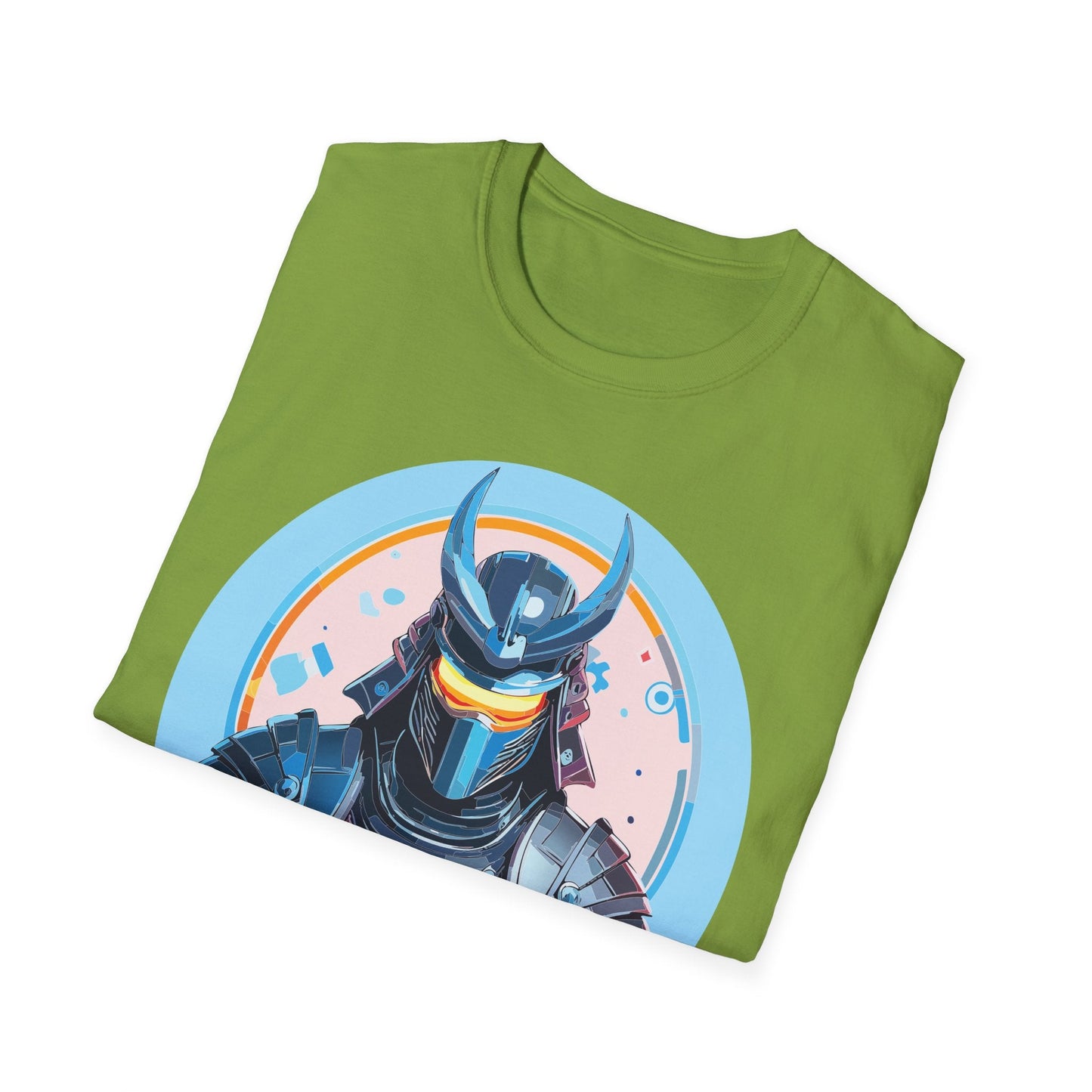 Samurai T Shirt Unisex Softstyle 64000 Tee Lightweight Comfortable 100 Percent Ring Spun Cotton