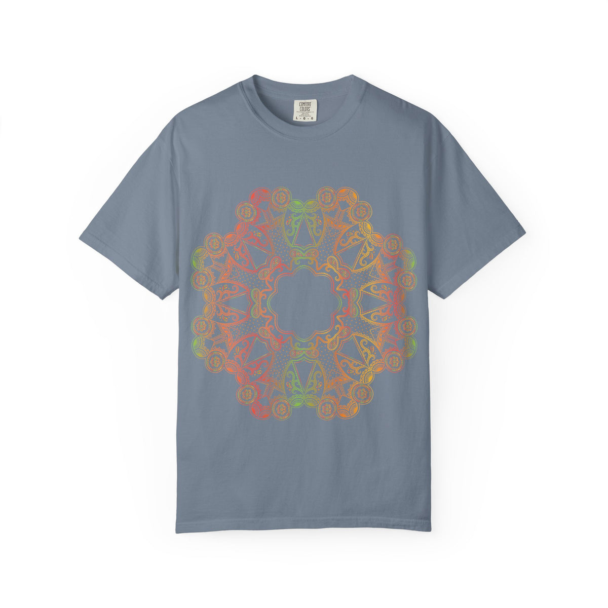 Mandala Graphic Tee Unisex 100 Cotton Comfort Colors T-Shirt 190