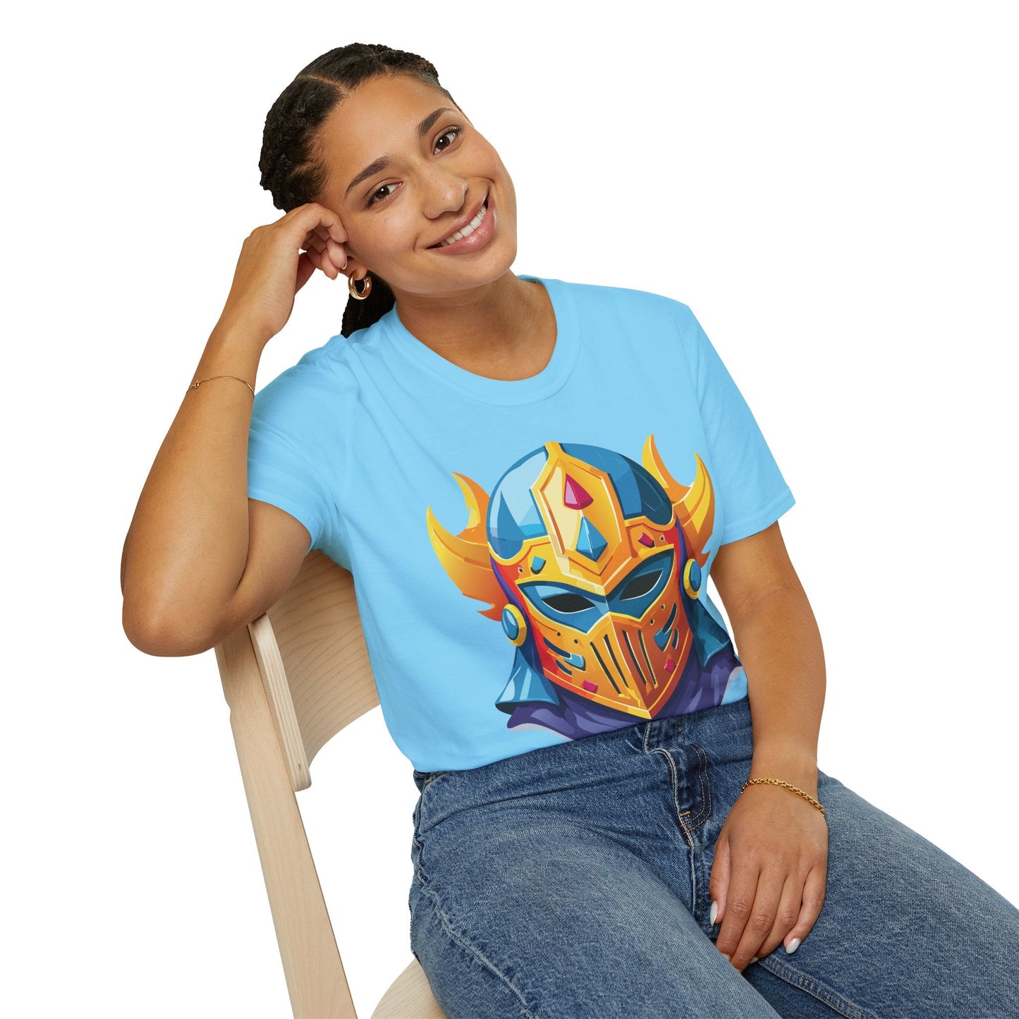 Mask Tee Shirt Unisex Softstyle T Shirt With Mask Design Masquerade Tees For Everyday Comfort