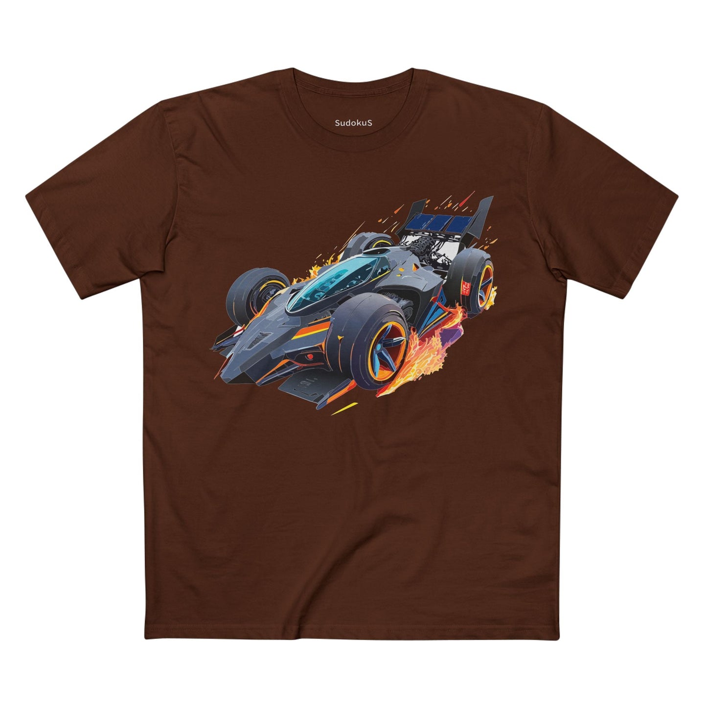 Car Graphic Unisex 100 Cotton Staple Tee 13