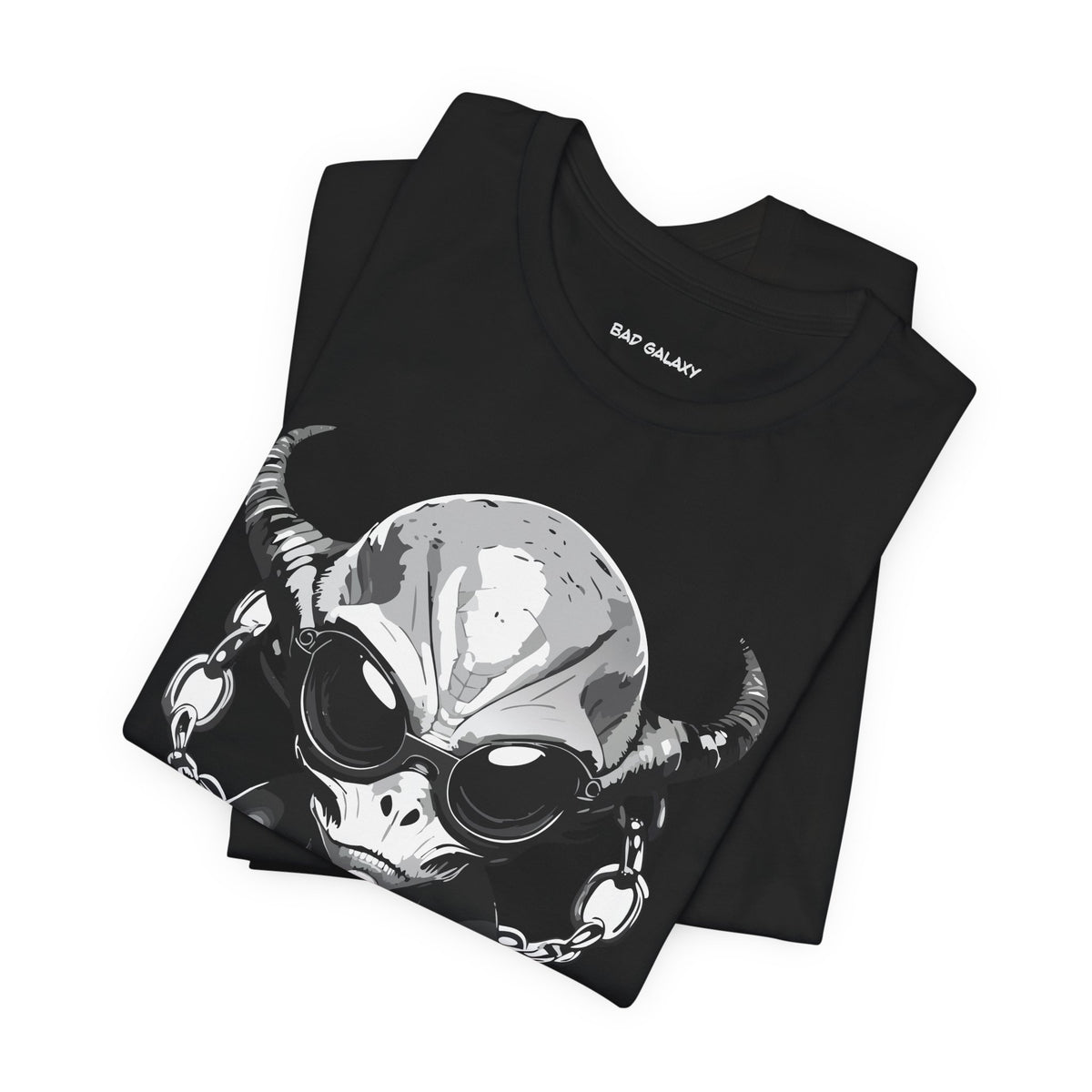 Alien Graphic Unisex Cotton Bella+Canvas Tee with Art Design b68