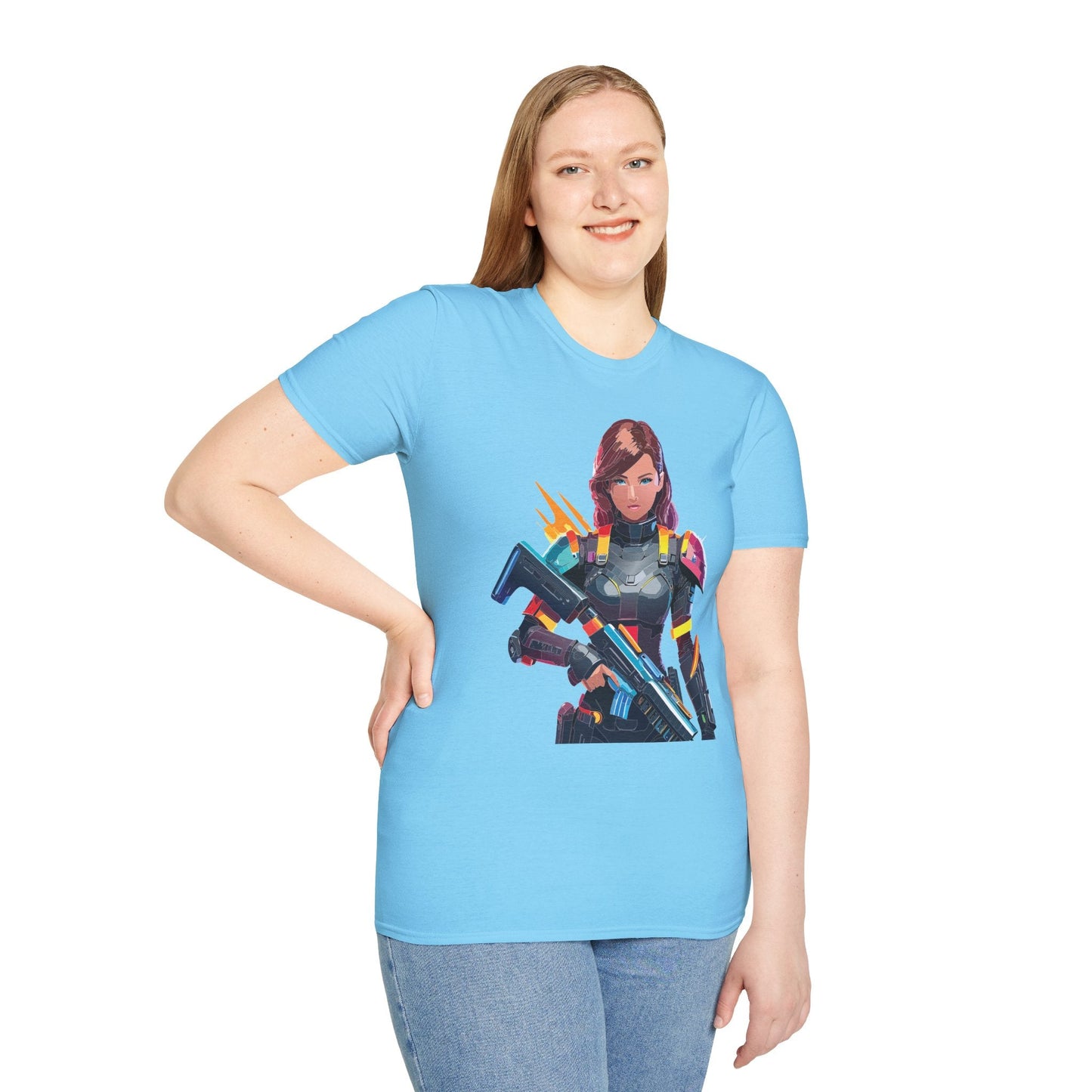 Robocop Graphic Unisex Cotton With Cyber Man Artwork Tee 8