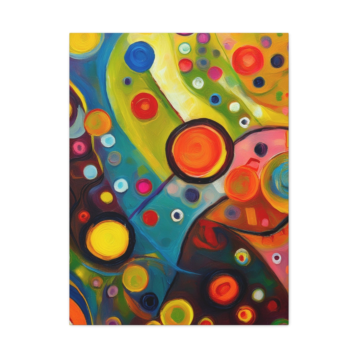Abstract Oil Painting Print Canvas 20x24,20x30,24x30 24x32,24x36,30x40 32x48,36x48,40x60 Pine-Wood Inner Frame ABS-125