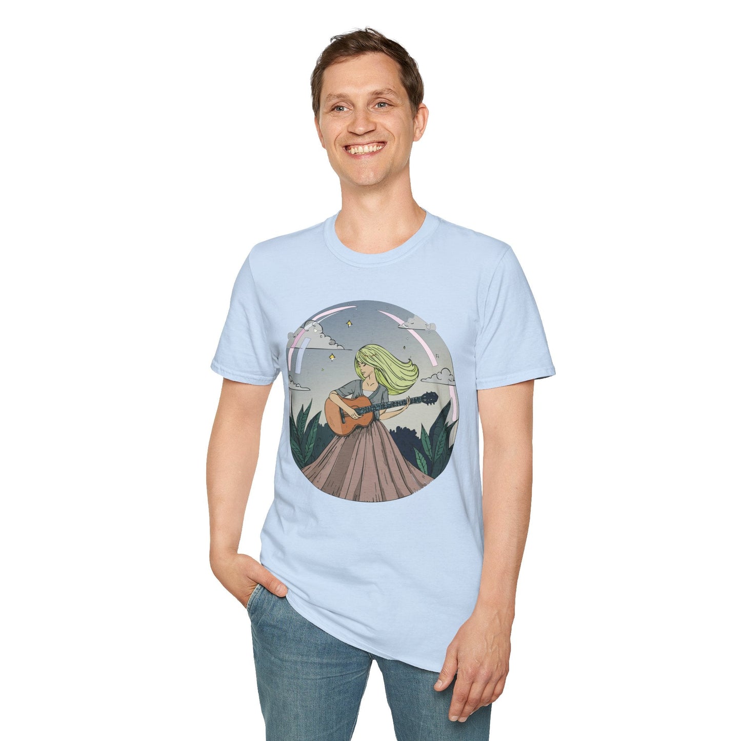 Womens Graphic T Shirt Art Design Softstyle 64000 Gildan Unisex Cotton Tee Premium Comfort