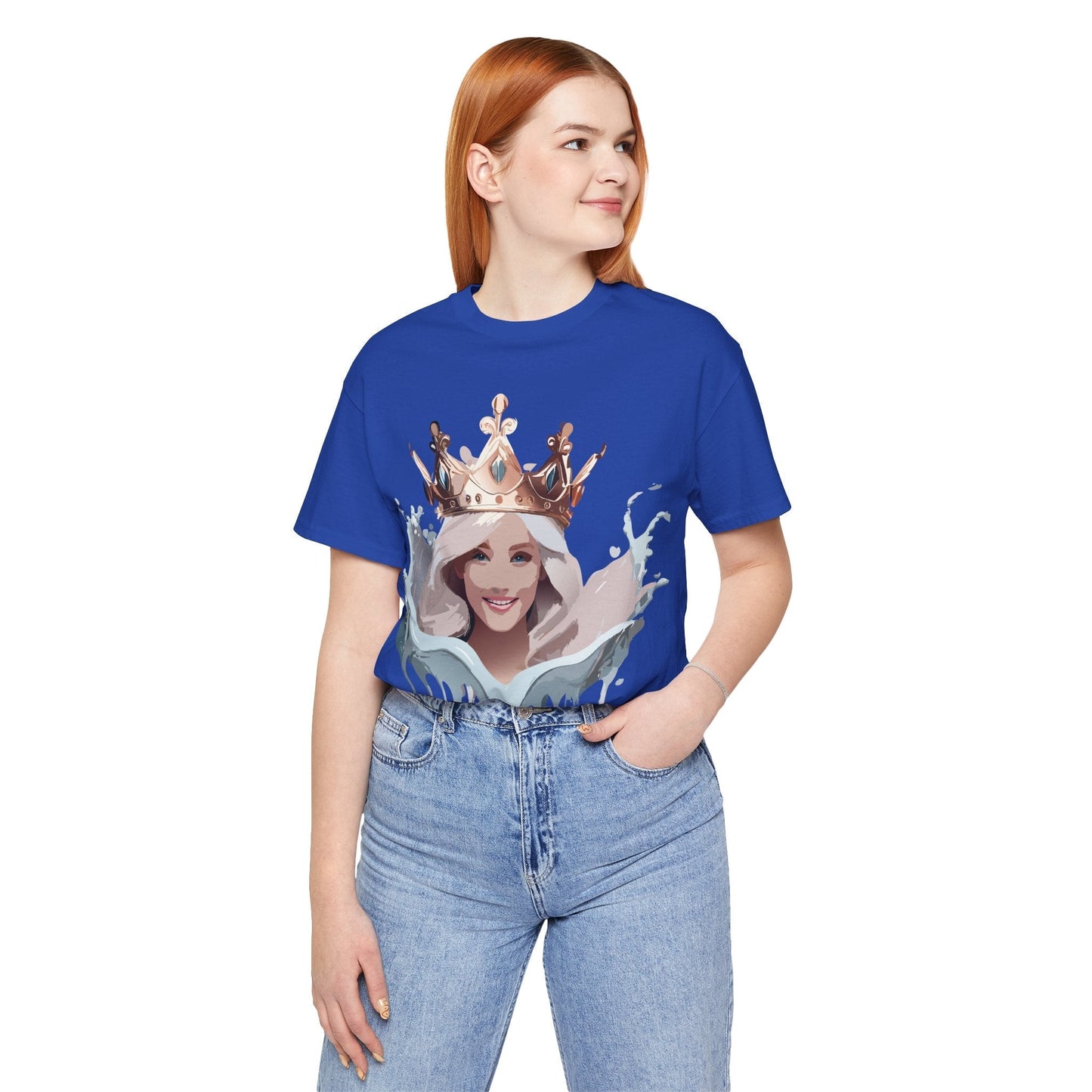 Queen Graphic T Shirt Unisex Vintage Art Tee From Adelpha With Original Artwork Details