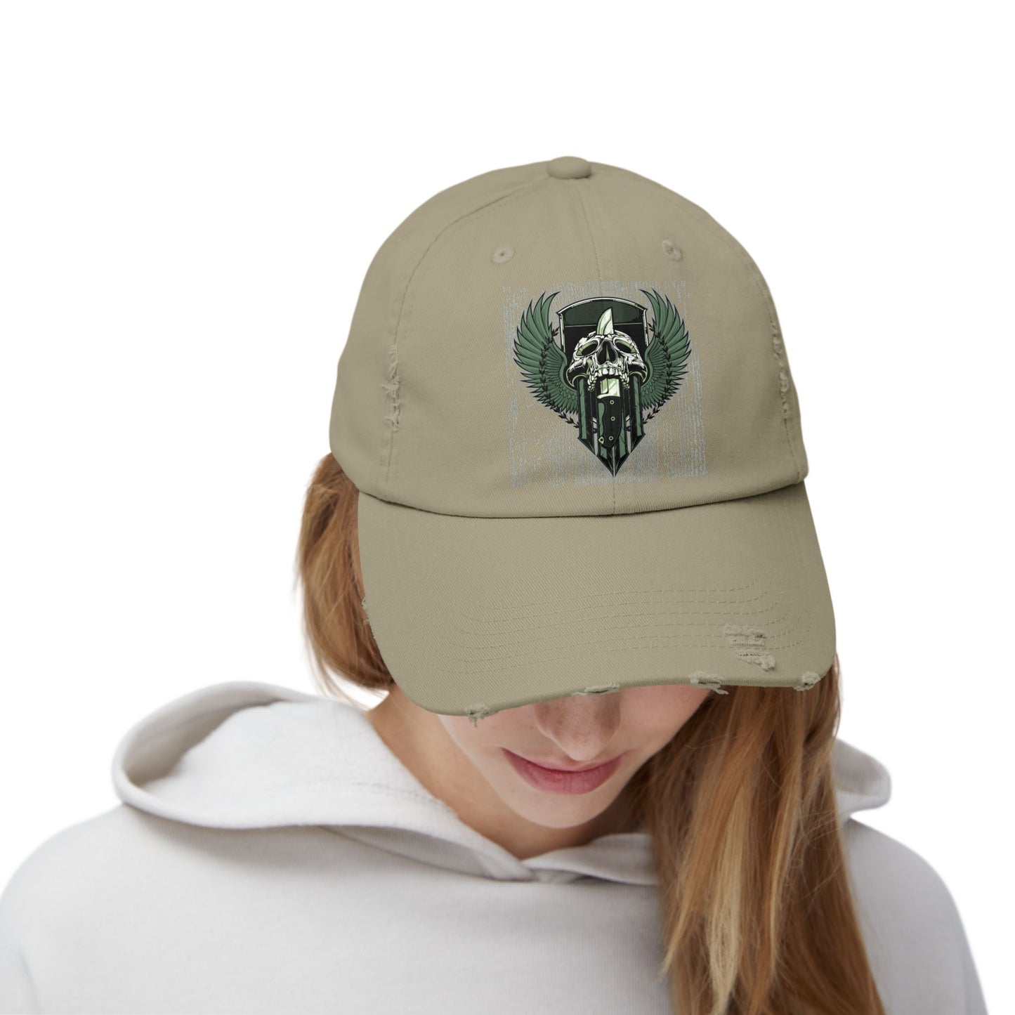 Unisex Vintage Sports Logo Cap, Cap with Sports Logo, Cap with Band Logo