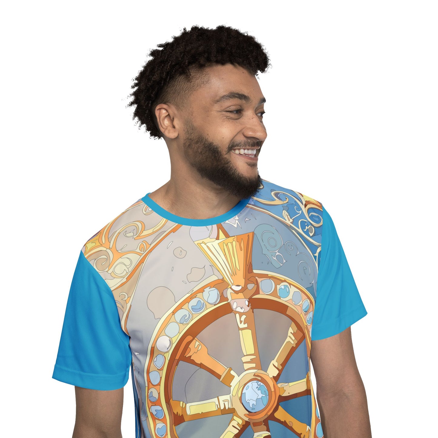 21-Card Deck Graphic T-Shirt, Art Design Poly Shirt, All Over Print Graphic Tee, Playing Cards T-Shirt, Playing Cards Tees