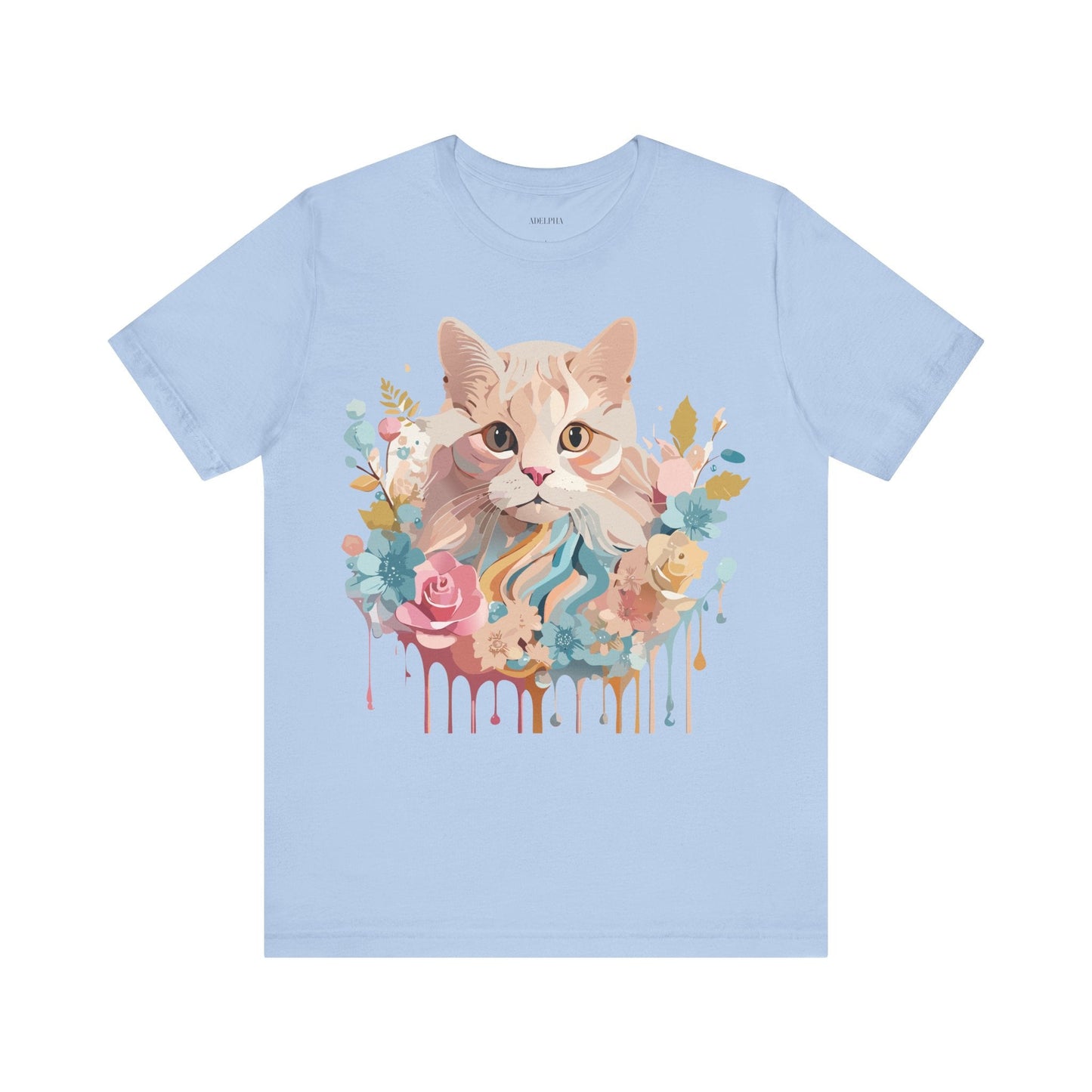 Cat Graphic Tee Unisex Shirt Adelpha Art Vintage Inspired Design