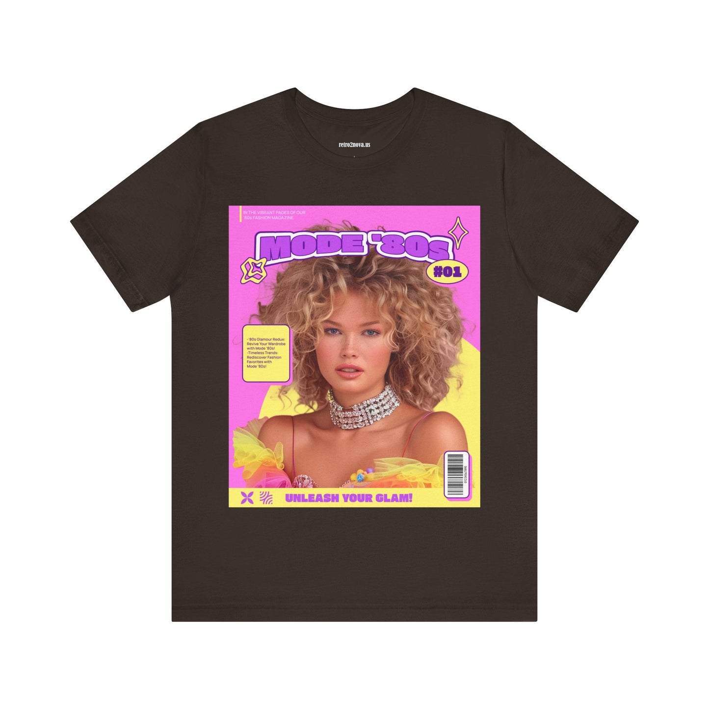 Magazine Cover Shirt Unisex Jersey Short Sleeve Tee Lightweight Breathable
