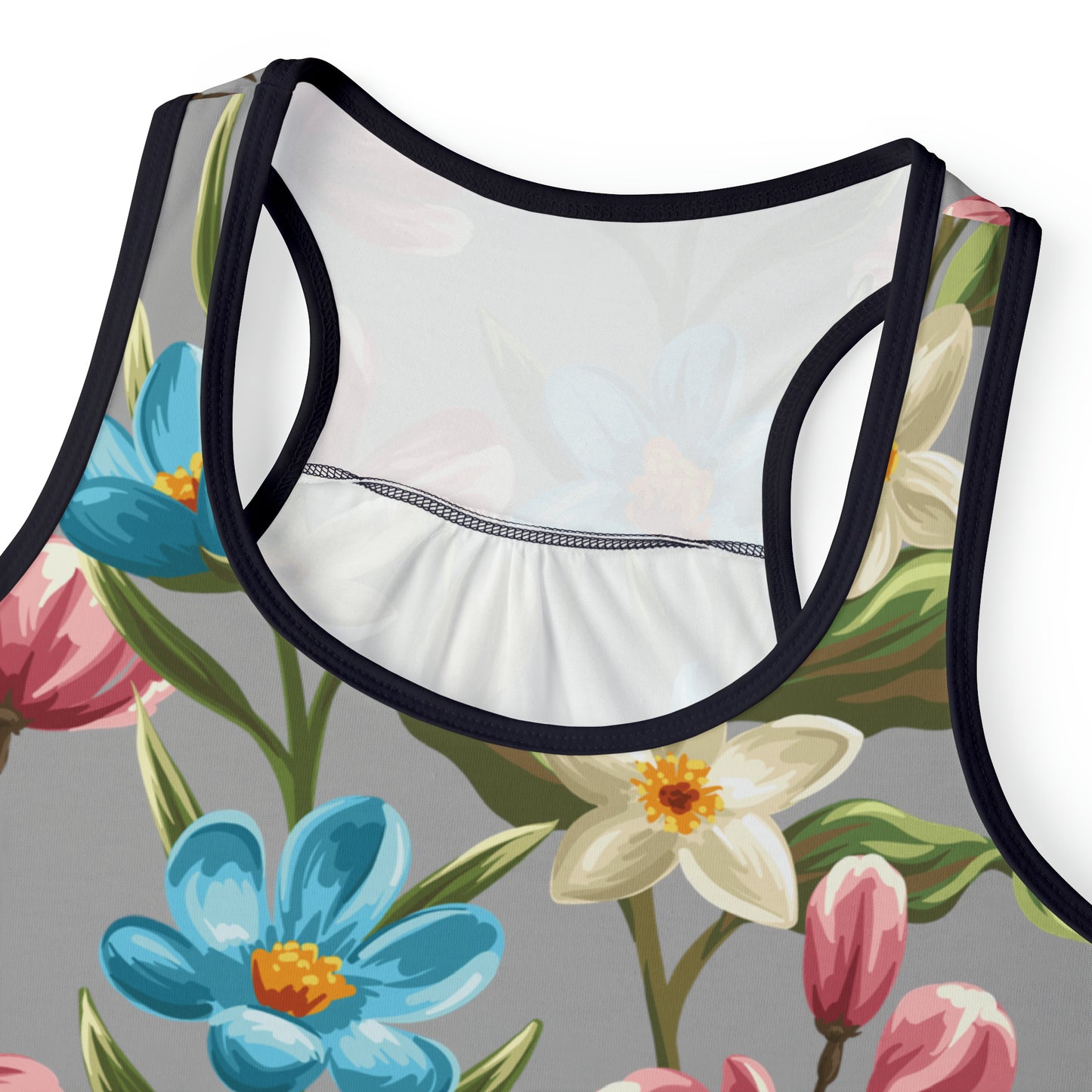 Summer Tank Top with floral prints