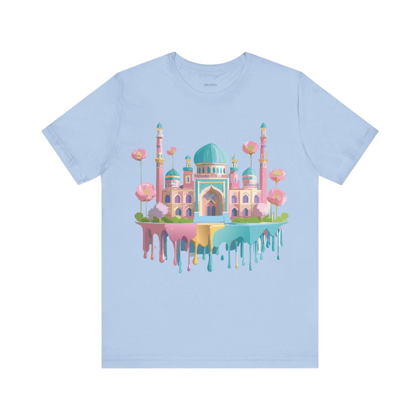 Tourist Shirt With Tashkent Graphic Tee Unisex Jersey Short Sleeve Vintage Inspired Artwork Adelpha