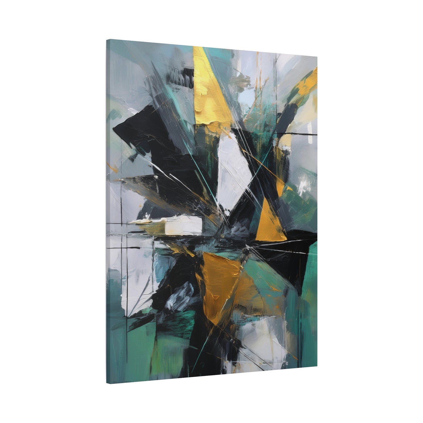 Abstract Oil Painting Print Canvas 20x24,20x30,24x30 24x32,24x36,30x40 32x48,36x48,40x60 Pine-Wood Inner Frame ABS-208