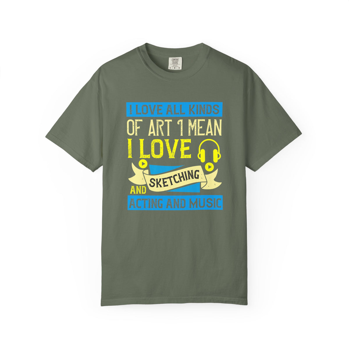 Rock Music Graphic Unisex Heavy Cotton Art Designed T-Shirt m10