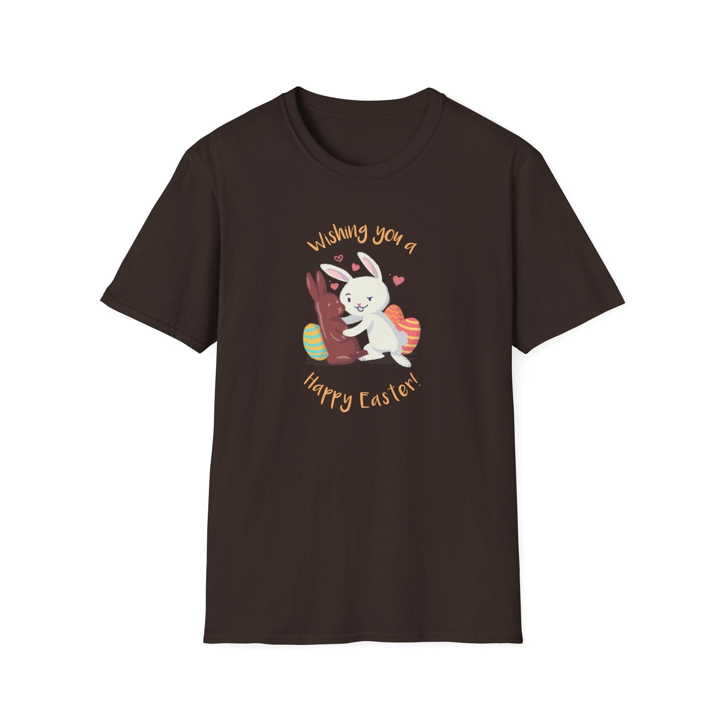 Easter Bunny T Shirt With Easter Signature And Prints Unisex Tee Design For All Occasions