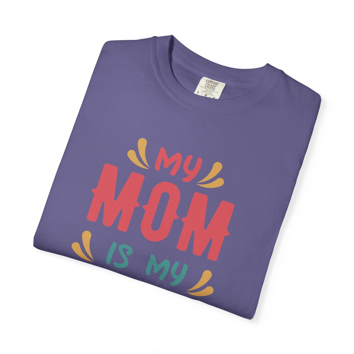 Mom T-shirt Mother's Day Mama Tee Unisex Comfort Colors Garment-Dyed Cotton h11