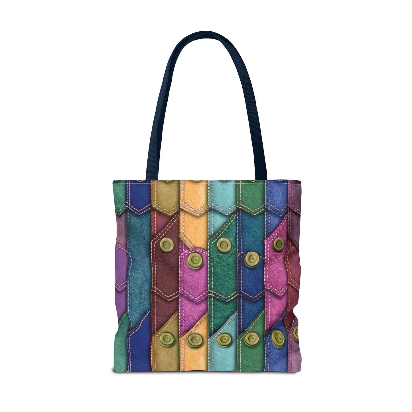 Denim Canvas Bag, Tote Bag Denim Printify