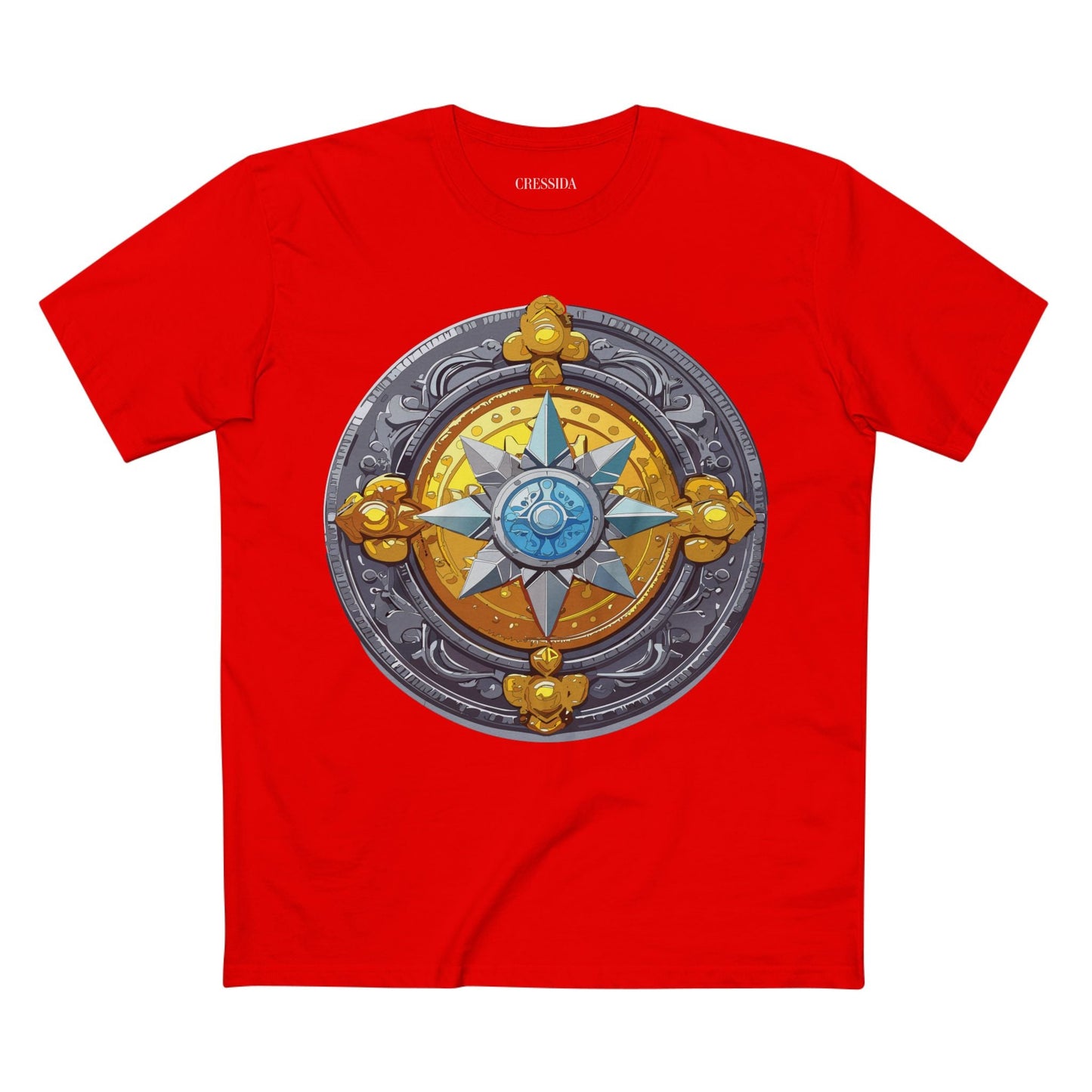 Antique Gold Coin Graphic Design T-Shirt Unisex 100 Cotton With Golden Print Artwork Tee 1