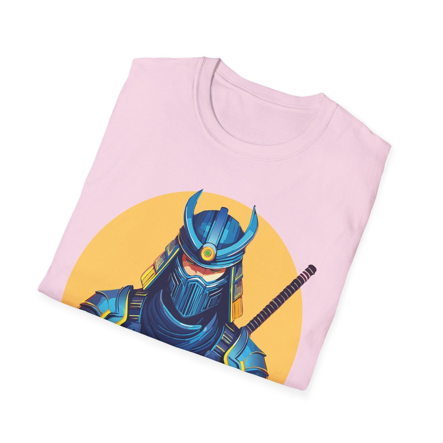 Samurai Shirt Unisex Softstyle T Shirt 100 Percent Ring Spun Cotton Tee For Everyday Comfort