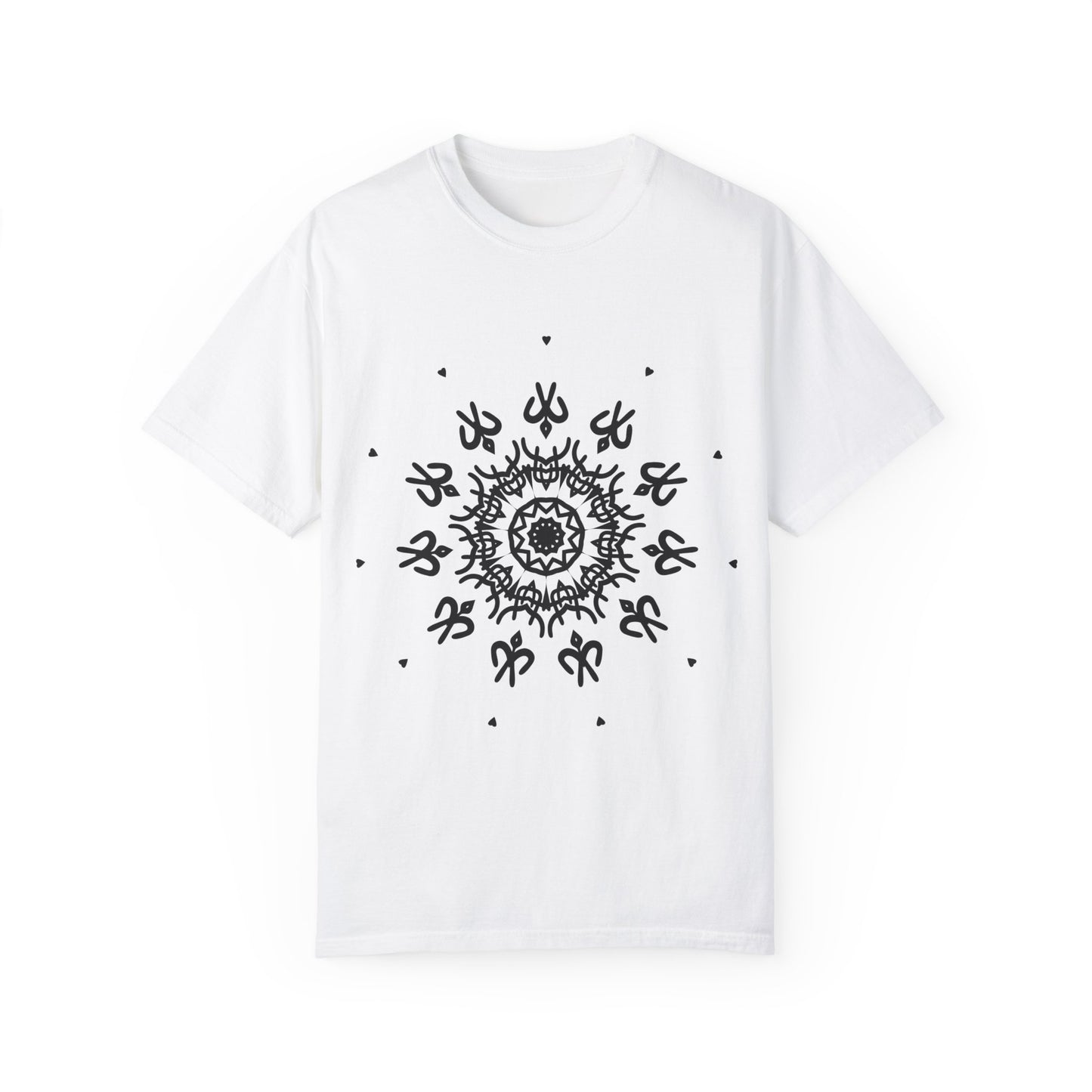 Unisex T-shirt with abstract print