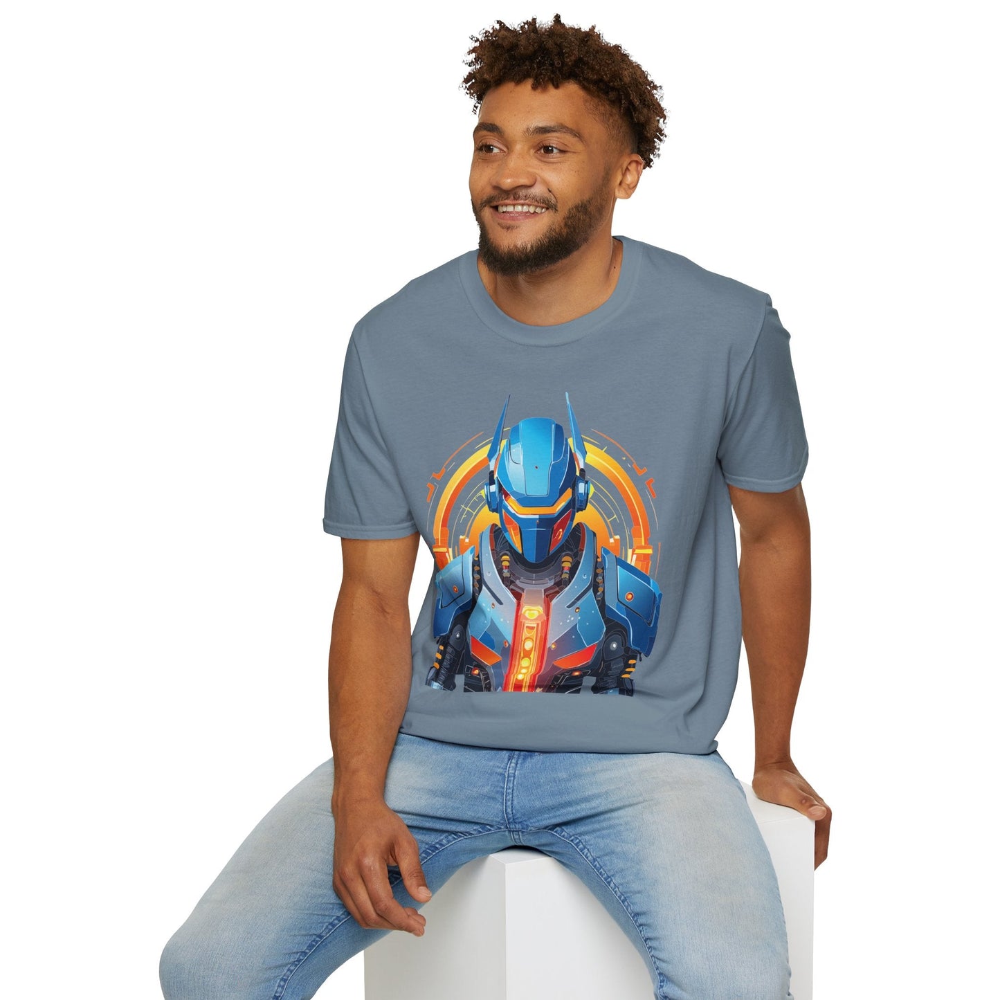 Cyborg Tee Unisex Robot Shirt Terminator Shirt Softstyle 100 Percent Ring Spun Cotton