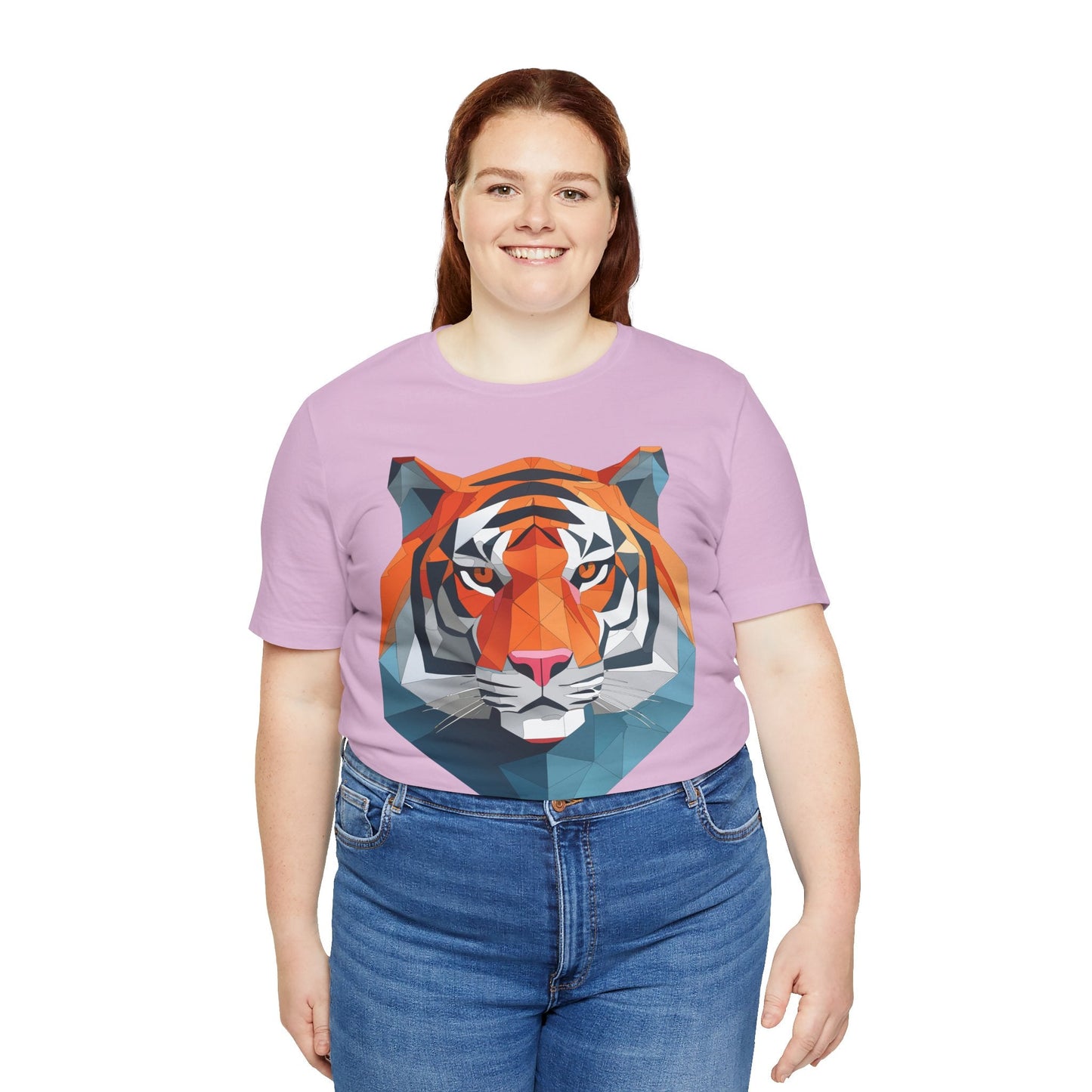 Unisex Animal Artwork Tee Shirt With Wild Animals Design For Everyday Wear And Comfort