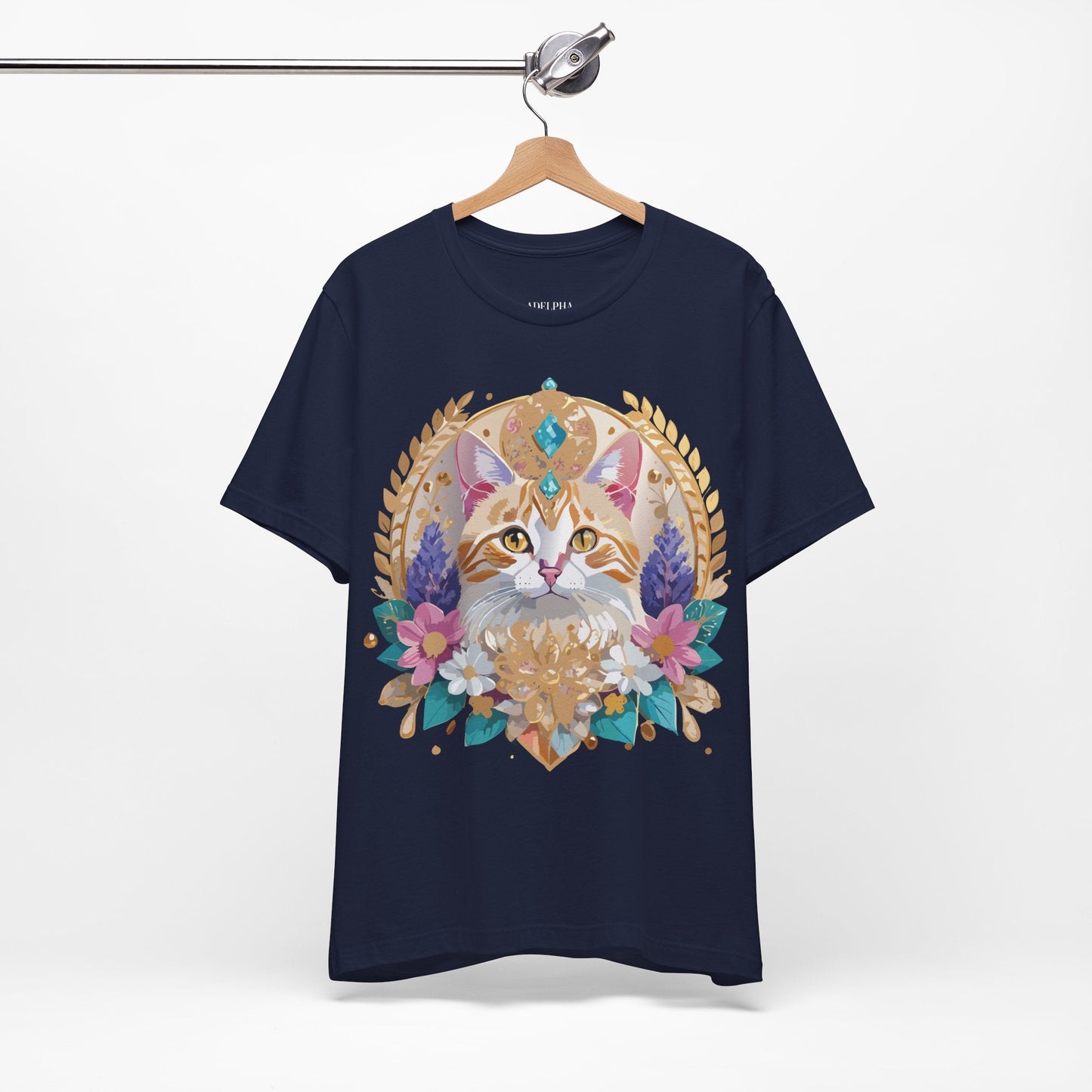 Medallion Graphic Unisex 100 Cotton Vintage Animal Medal Artwork Tee 10