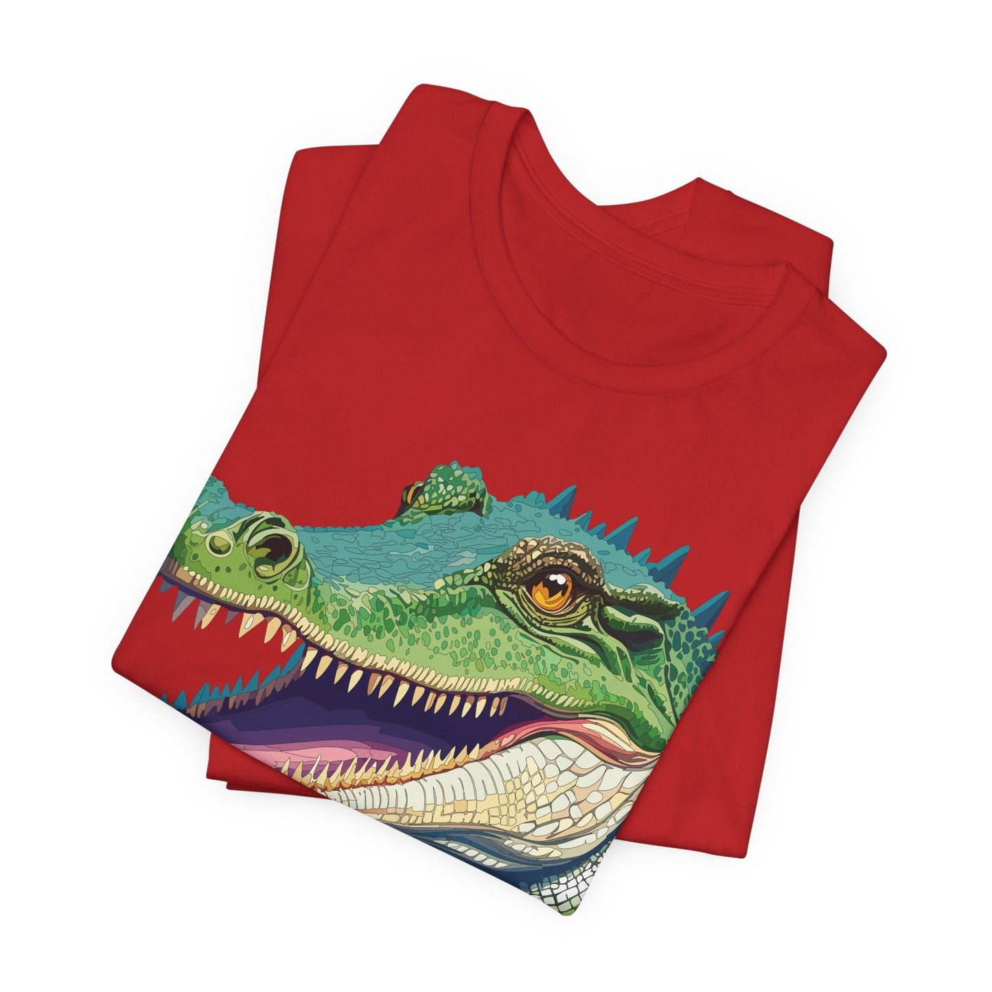 Unisex Animal Tee Shirt With Animals Art Design Wild Animals Jersey Short Sleeve