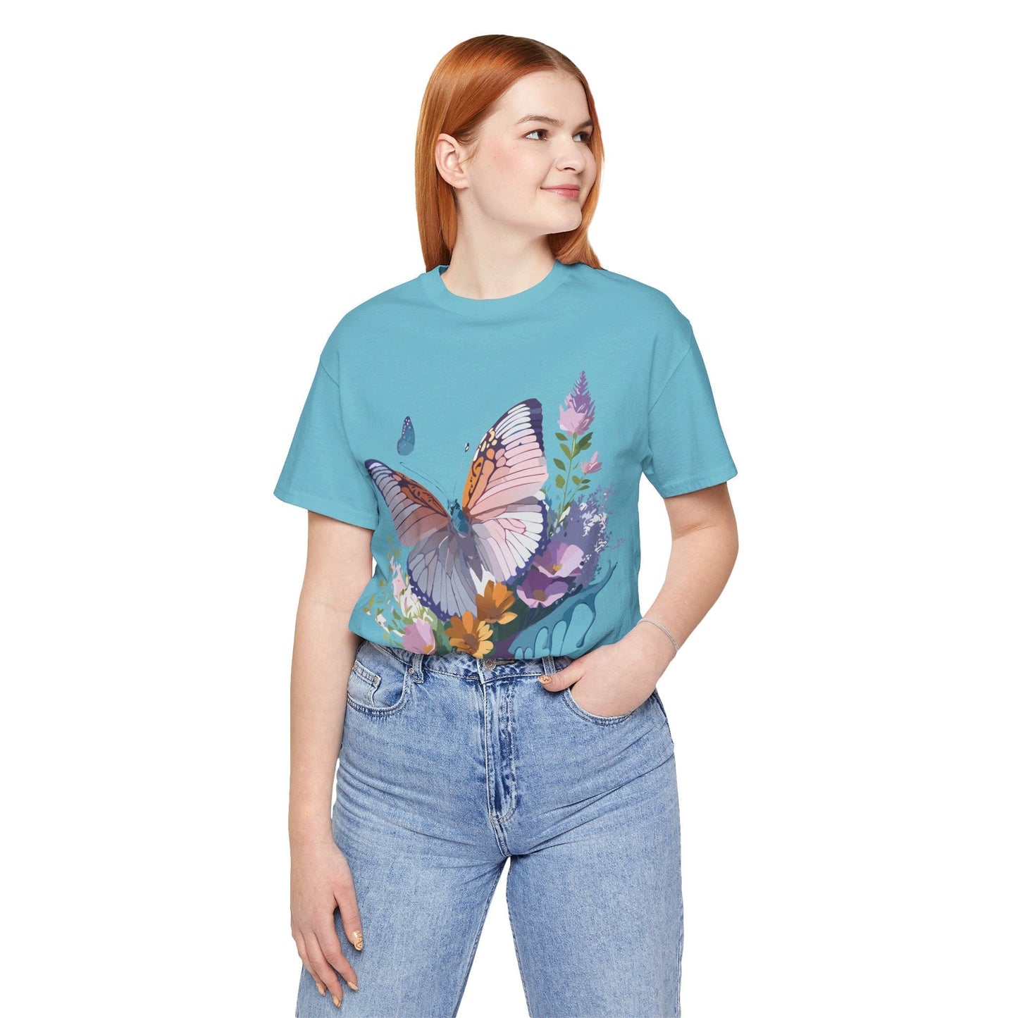 Adelpha Graphic T Shirt Unisex Butterfly Artwork Vintage Inspired Tee