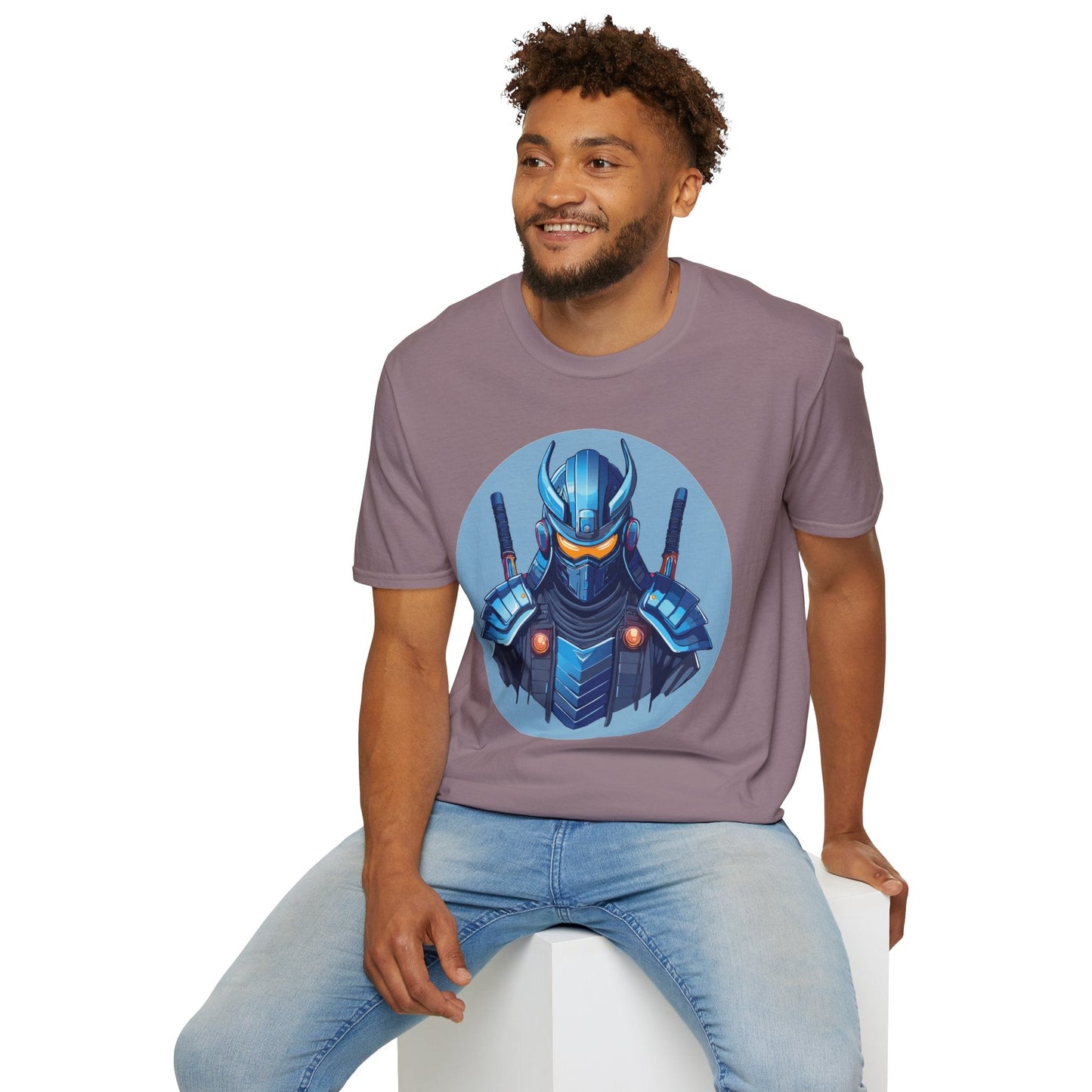 Samurai Shirt Unisex Softstyle T Shirt 100 Percent Ring Spun Cotton Gildan 64000