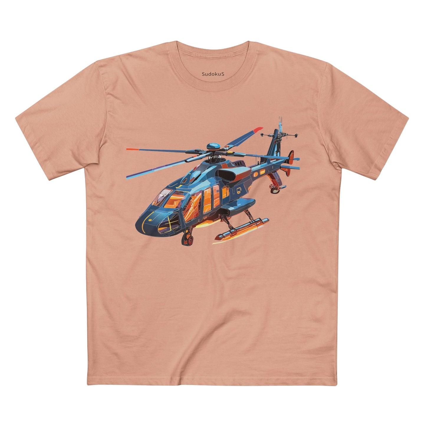 Chopper Graphic Unisex 100 Cotton Staple Tee 3