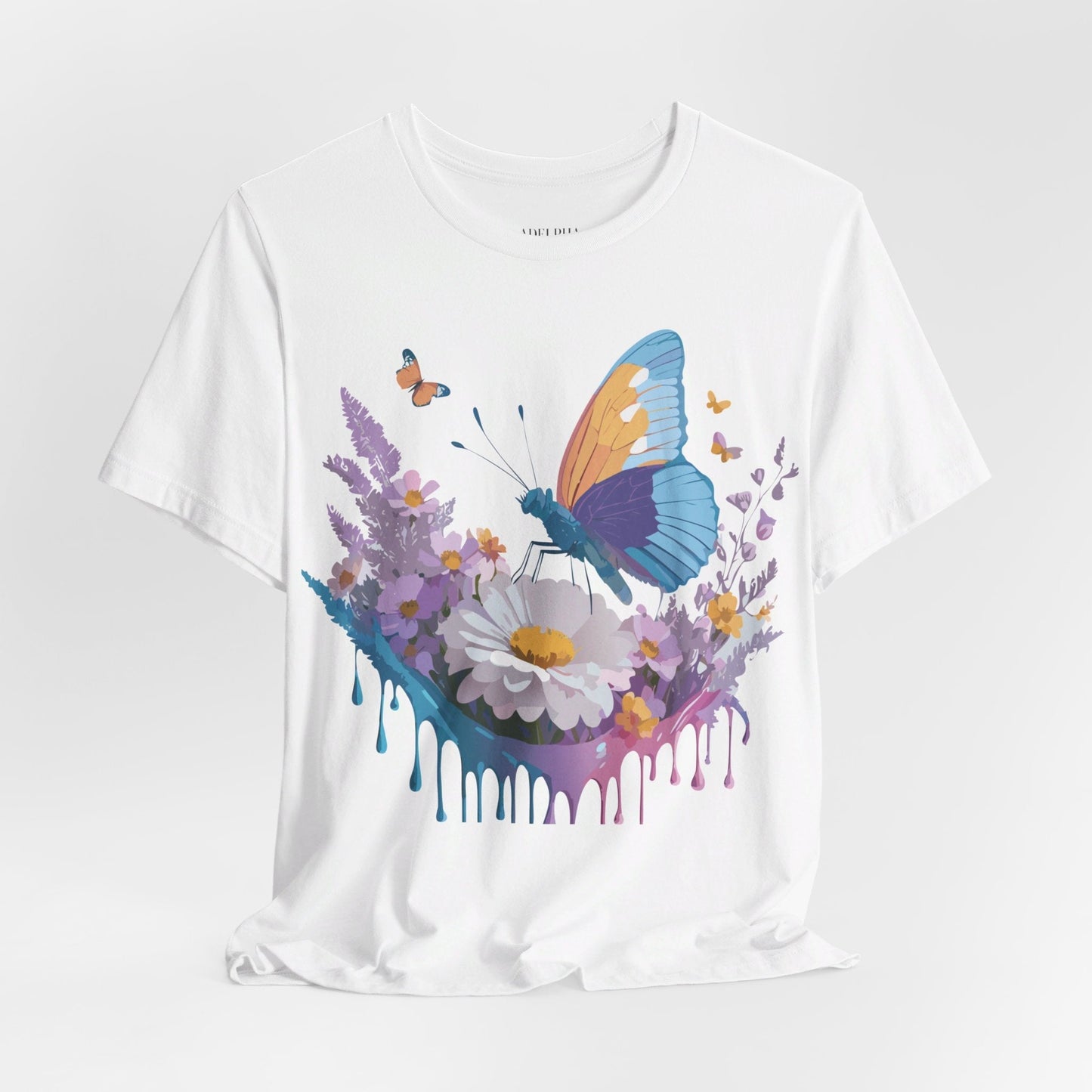 Butterfly Graphic Tee From Adelpha Art Design Unisex Jersey Short Sleeve Shirt