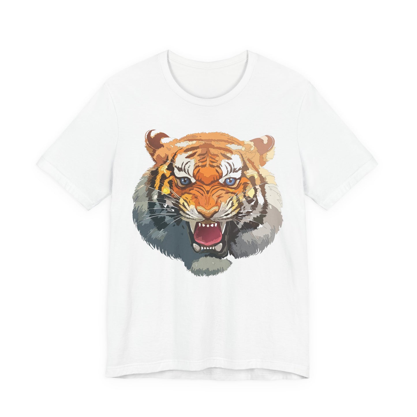 Tiger Shirt, Animal Shirt, T-Shirt with Tiger, Art Design Tee, Animal Tees, Safari T-Shirt, Graphic Design Tee 14