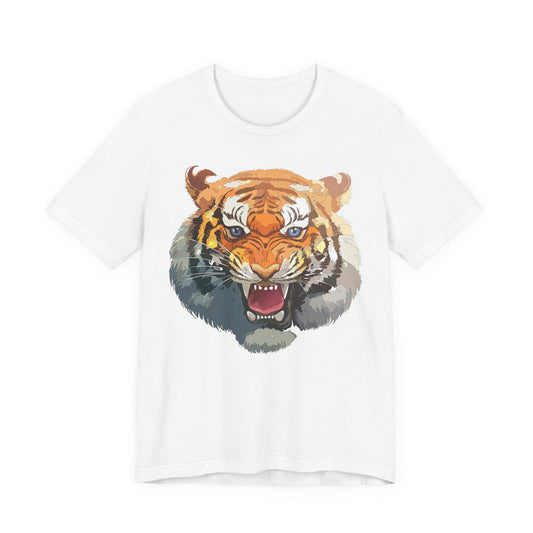 Tiger Shirt, Animal Shirt, T-Shirt with Tiger, Art Design Tee, Animal Tees, Safari T-Shirt, Graphic Design Tee 14
