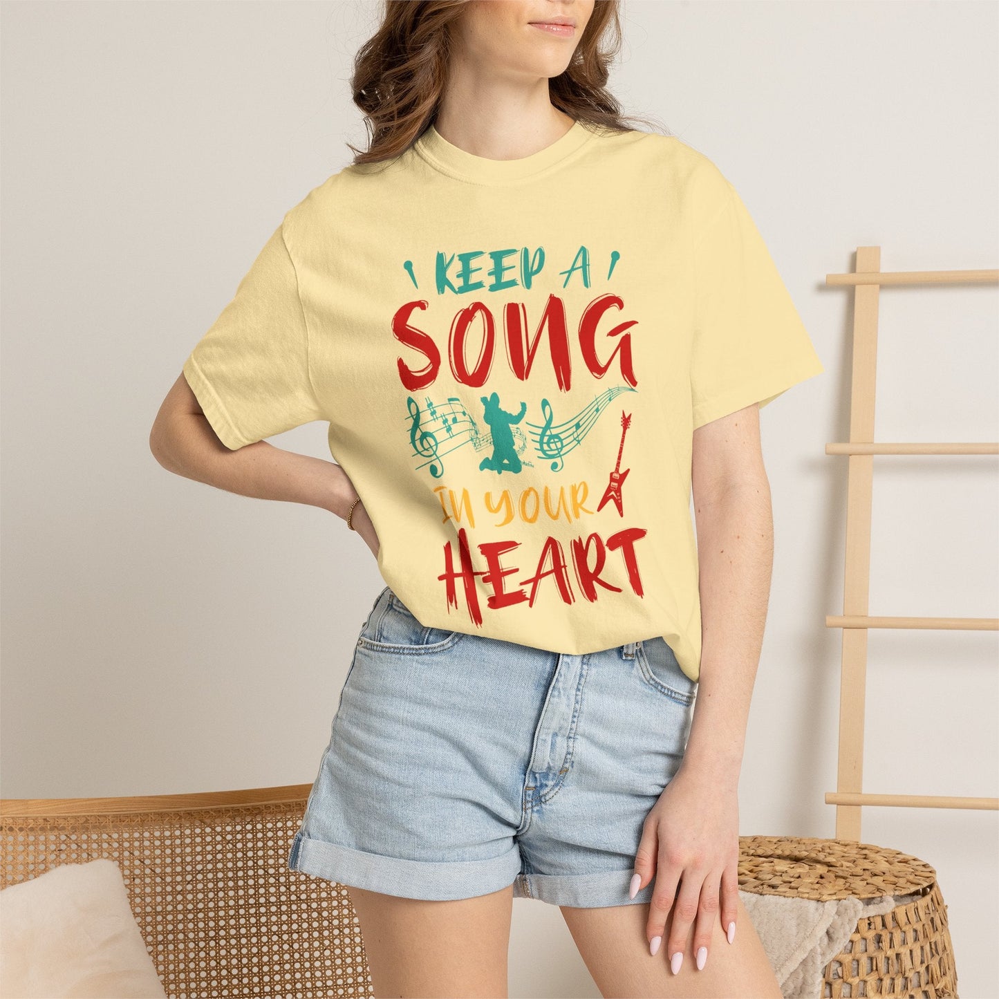 Music Graphic Design Unisex Cotton T-shirt 037