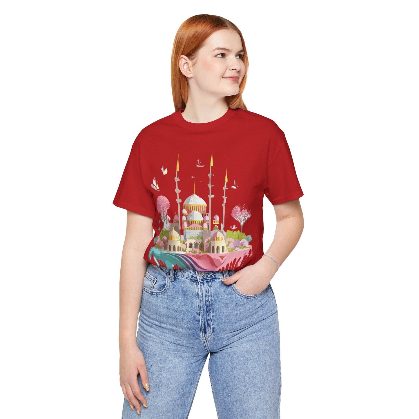 Istanbul Tourist Shirt Unisex Graphic Tee With Vintage Inspired Artwork By Adelpha