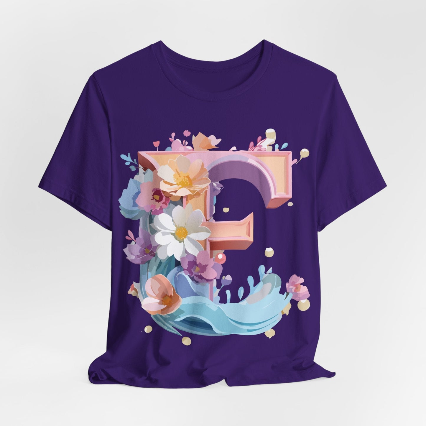 Unisex Letter E Graphic T Shirt By Adelpha Vintage Inspired Artwork Tee For Everyday Wear