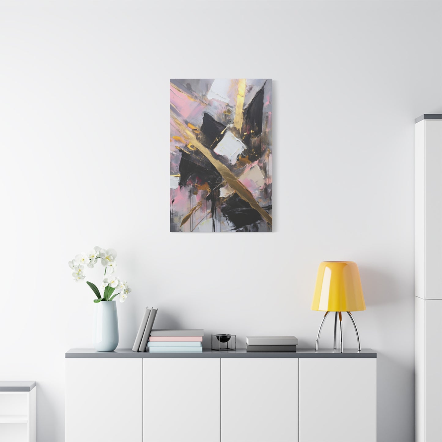 Abstract Oil Painting Print Canvas 20x24,20x30,24x30 24x32,24x36,30x40 32x48,36x48,40x60 Pine-Wood Inner Frame ABS-216