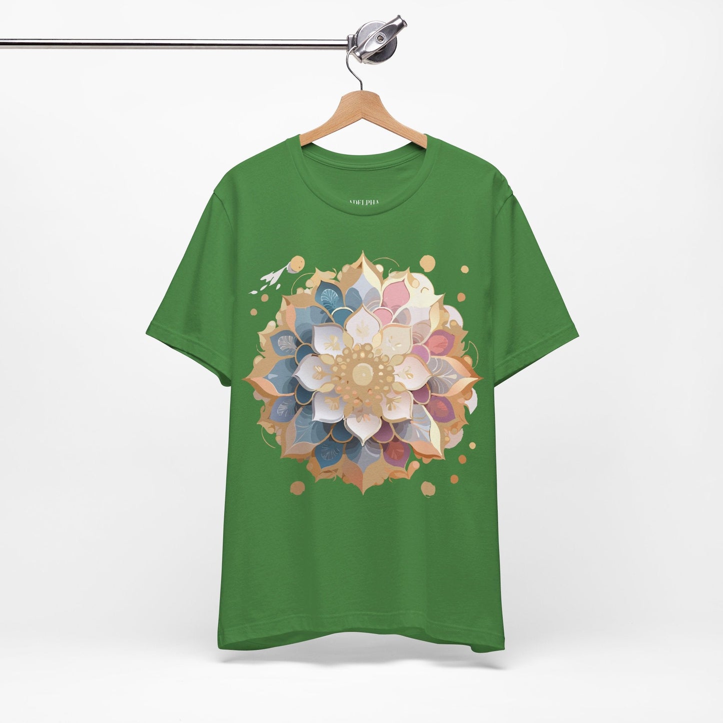 Mandala Graphic Tee Unisex Jersey Short Sleeve From Adelpha Vintage Inspired Artwork