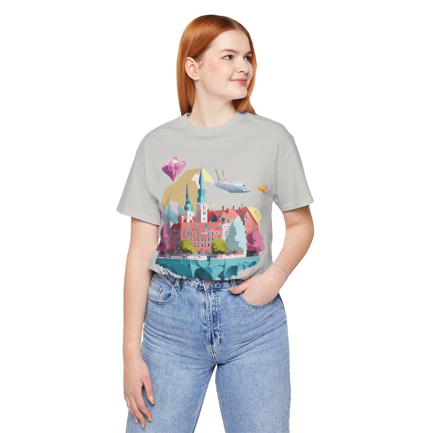 Germany Tourist Shirt Unisex Graphic Tee Vintage Inspired Art By Adelpha Premium Design