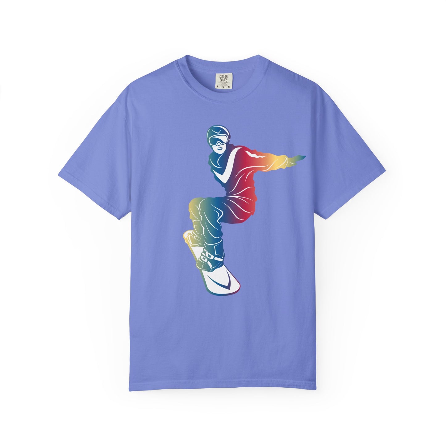 Sports Graphic Unisex T-Shirt Garment Dyed Cotton Relaxed Fit Comfort Colors 10