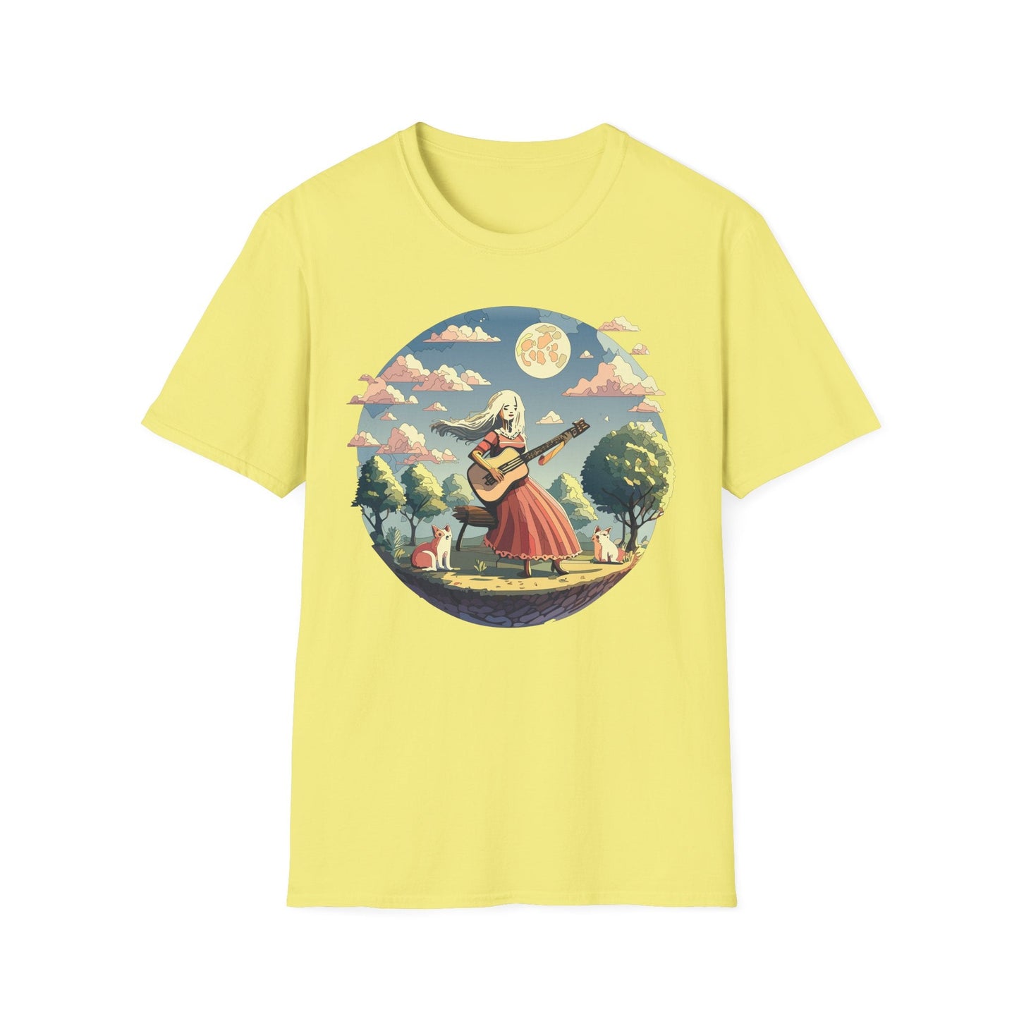Womens Graphic T Shirts Art Design Tee Softstyle 100 Percent Cotton Unisex Gildan 64000