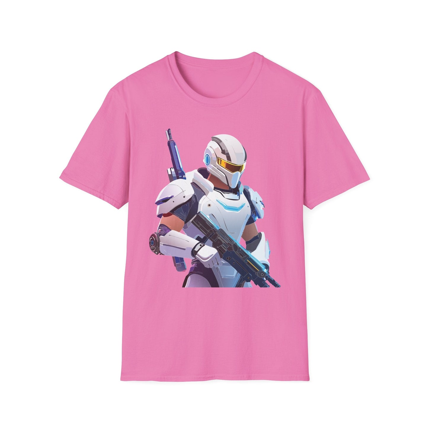Robocop T Shirt Unisex Softstyle 64000 Gildan 100 Percent Ring Spun Cotton Graphic Tee