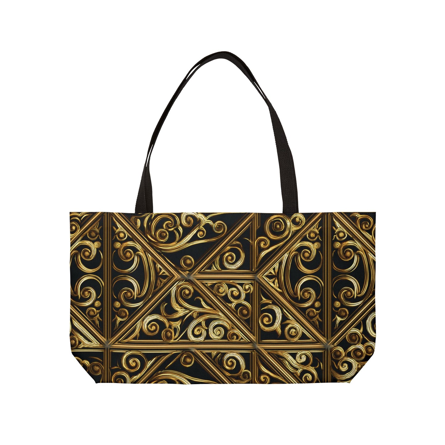 Ornament Print Big Bag High-Quality 100% Spun Poly 24x13 Canvas Art Bag OR-33