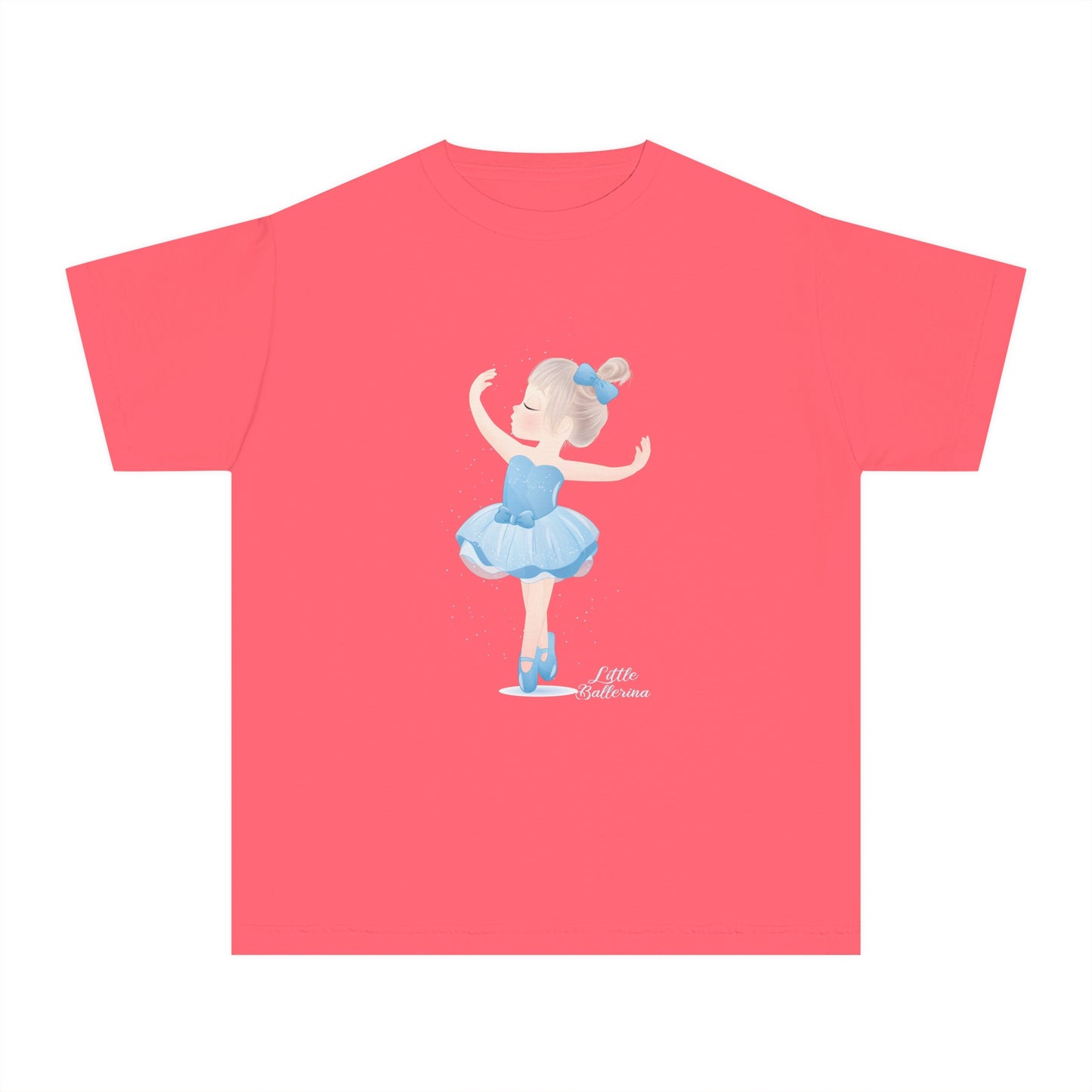 Youth Tee Shirt with Little Ballerina