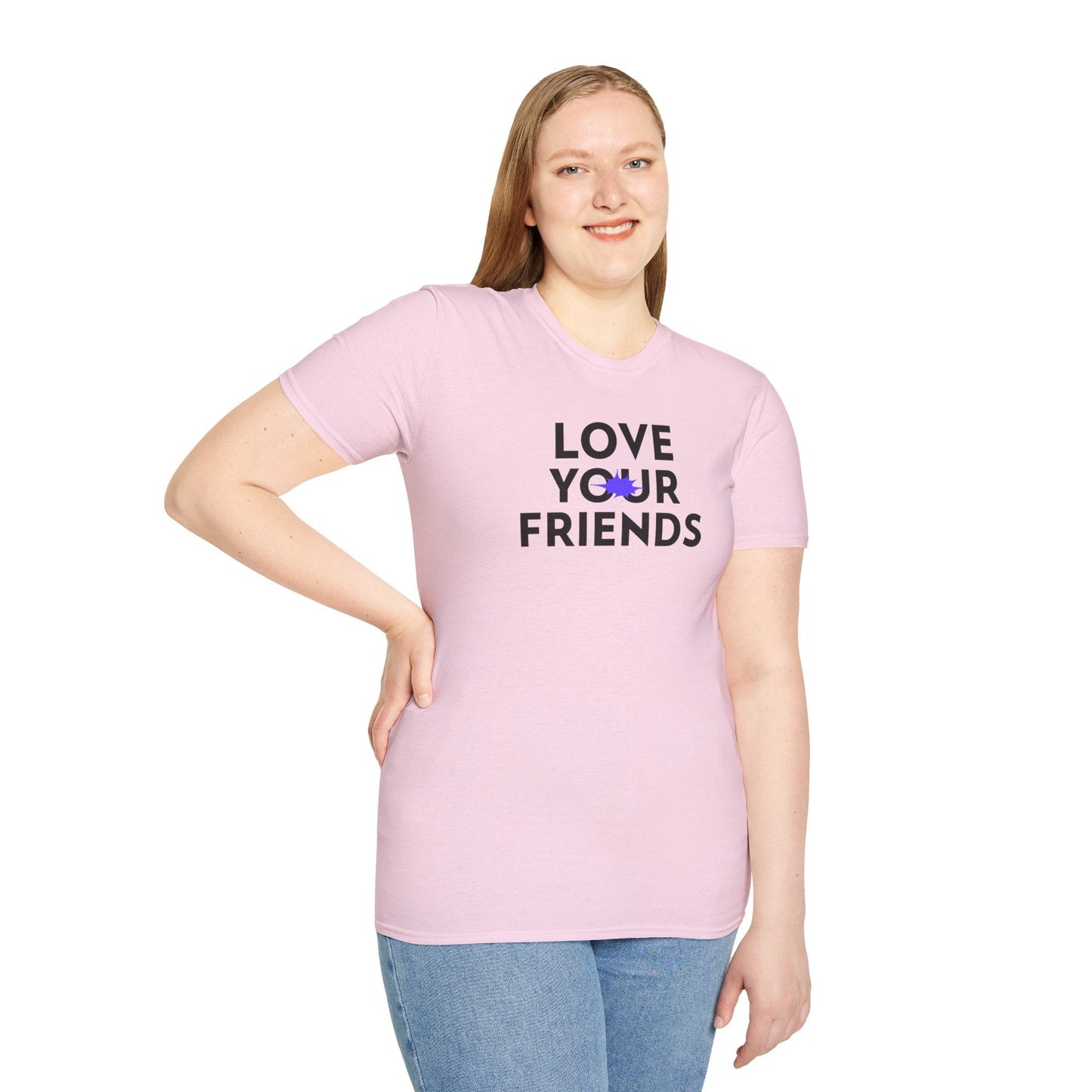 Positive Slogan T Shirts Unisex Gildan Softstyle 64000 Ring Spun Cotton Tee With Positive Quotes